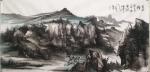 张祖坤日志-张祖坤国画山水画作品欣赏。
中国画墨与色的融合中，其过程令【图5】