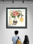 梅丽琼日志-梅丽琼国画花鸟画作品欣赏，辛丑年作品。（附装裱效果图）【图2】