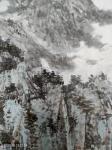 欧凯歌日志-国画山水画《云山飞瀑图》，壬寅年秋月欧凯歌画。
在得到长沙【图4】