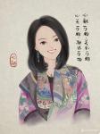 刘晓宁日志-香香人物肖像画，私人订制作品欣赏，喜欢这种风格的，欢迎联系提【图1】