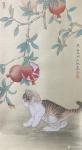汪林日志-国画工笔画可爱猫猫系列作品欣赏，汪林葵卯年工笔画作品。【图4】