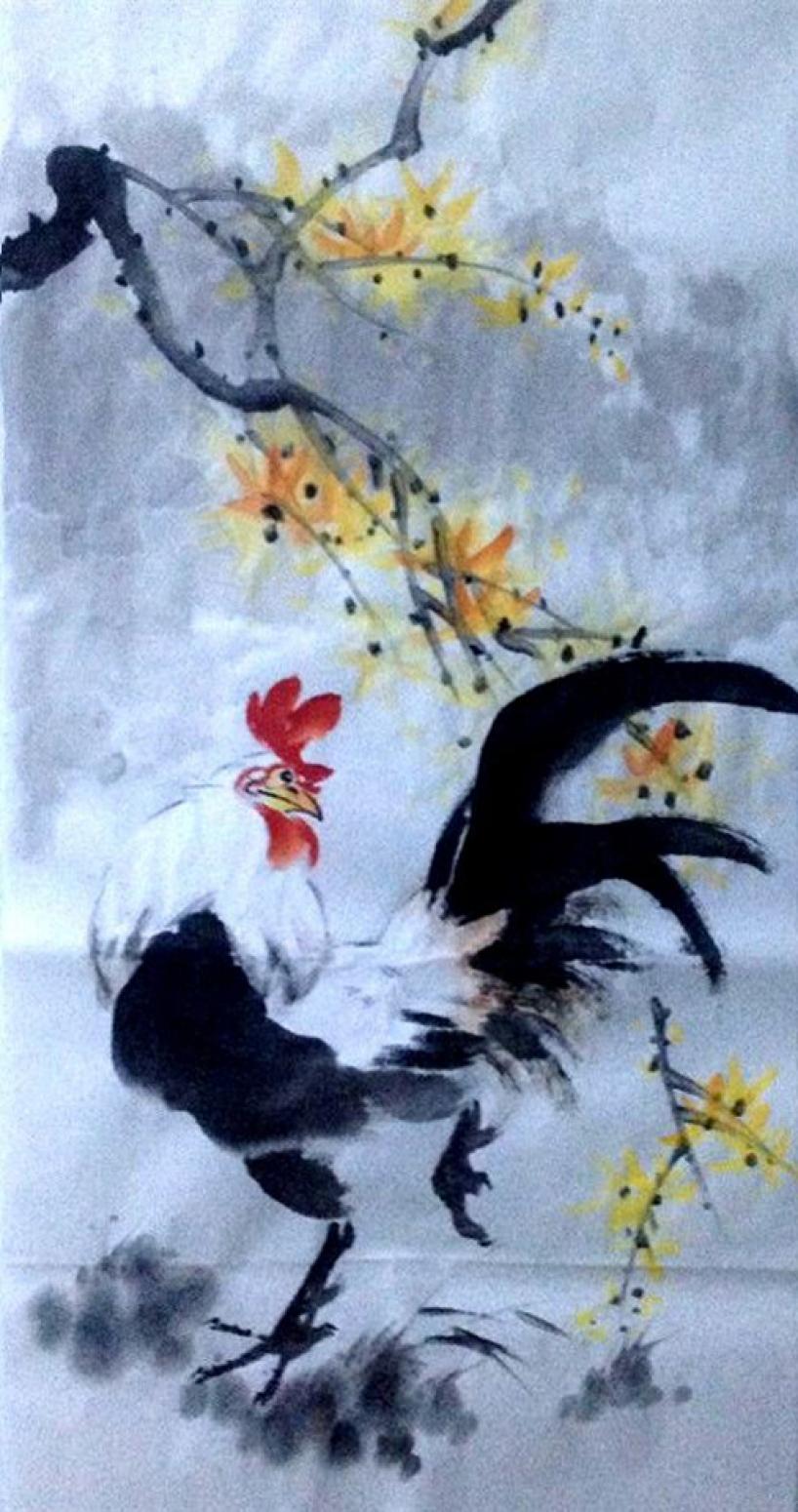 王怀广国画作品《【花鸟12】作者王怀广》【图0】