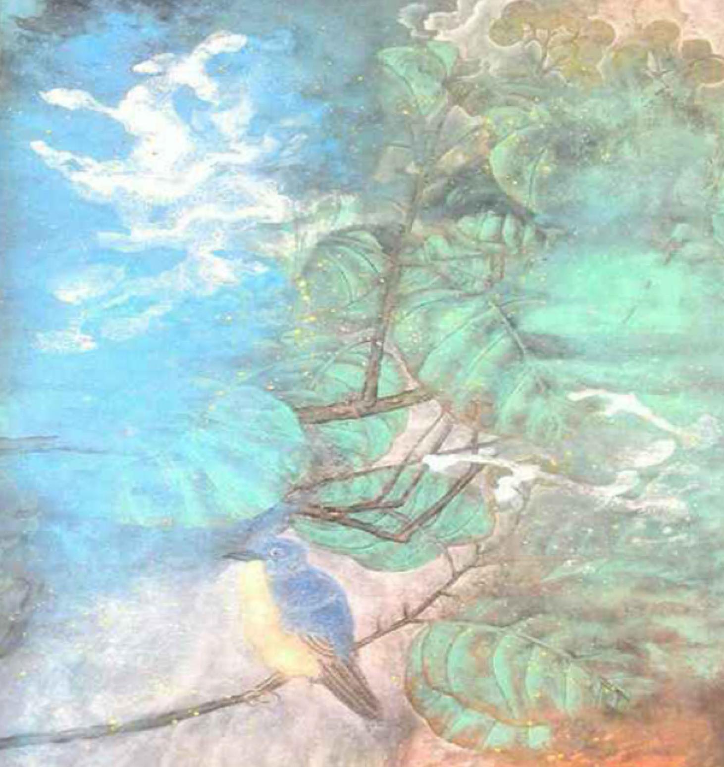 范云平国画作品《【花鸟】作者范云平》【图0】