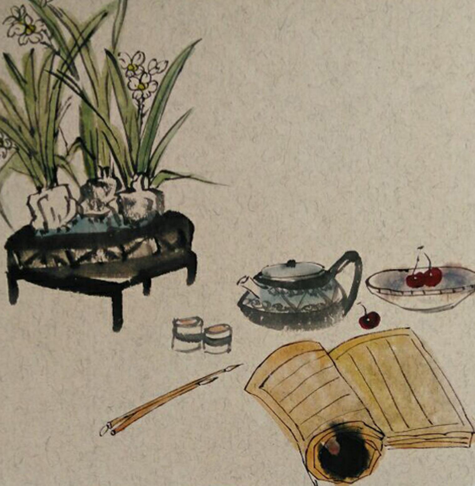 李昇国画作品《【花鸟23】作者李昇》【图0】