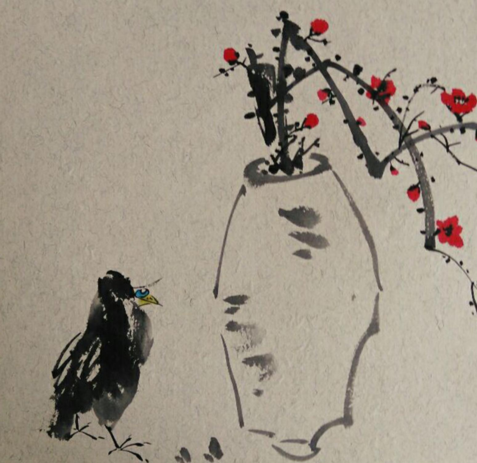 李昇国画作品《【花鸟24】作者李昇》【图0】