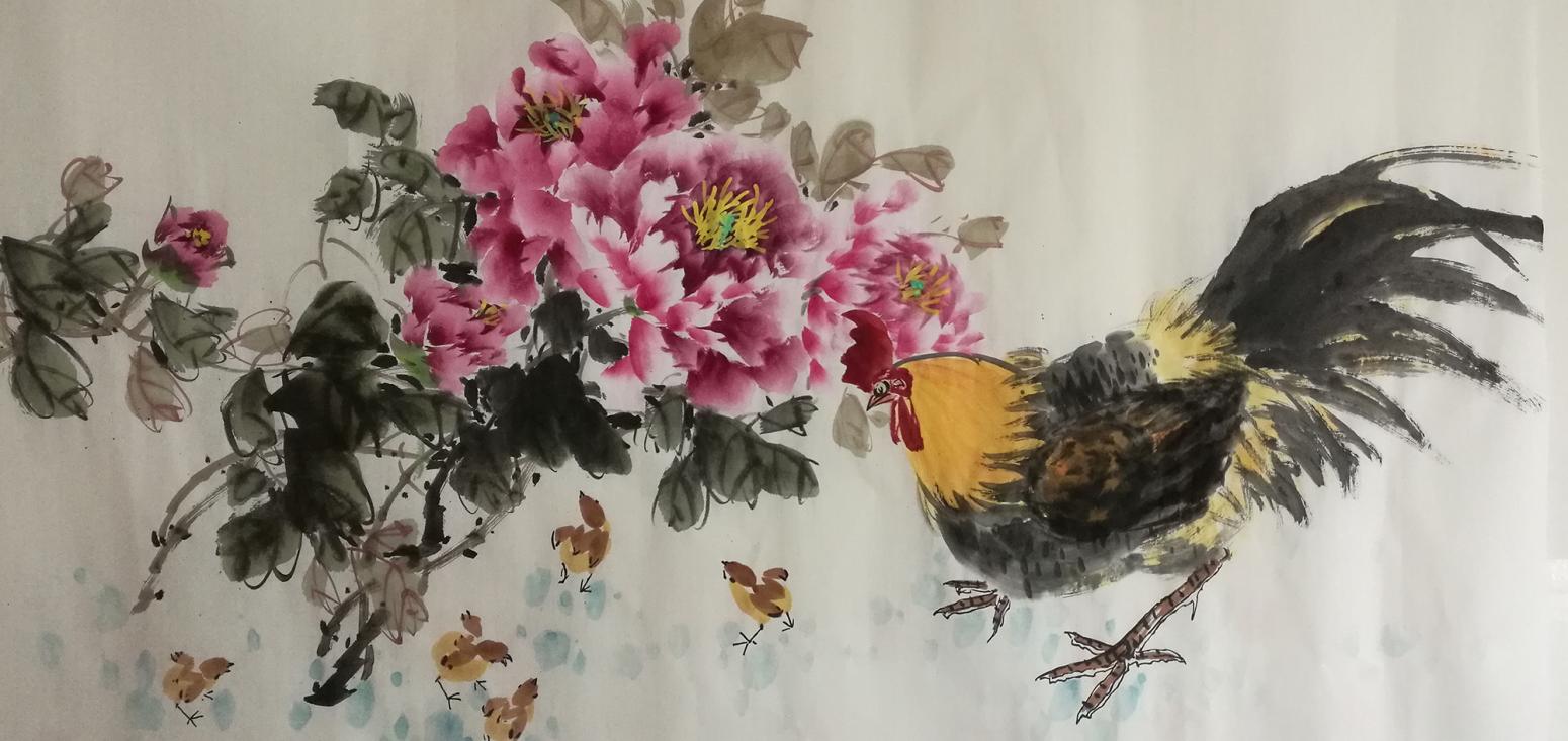 王长泉国画作品《【戏耍】作者王长泉》【图0】