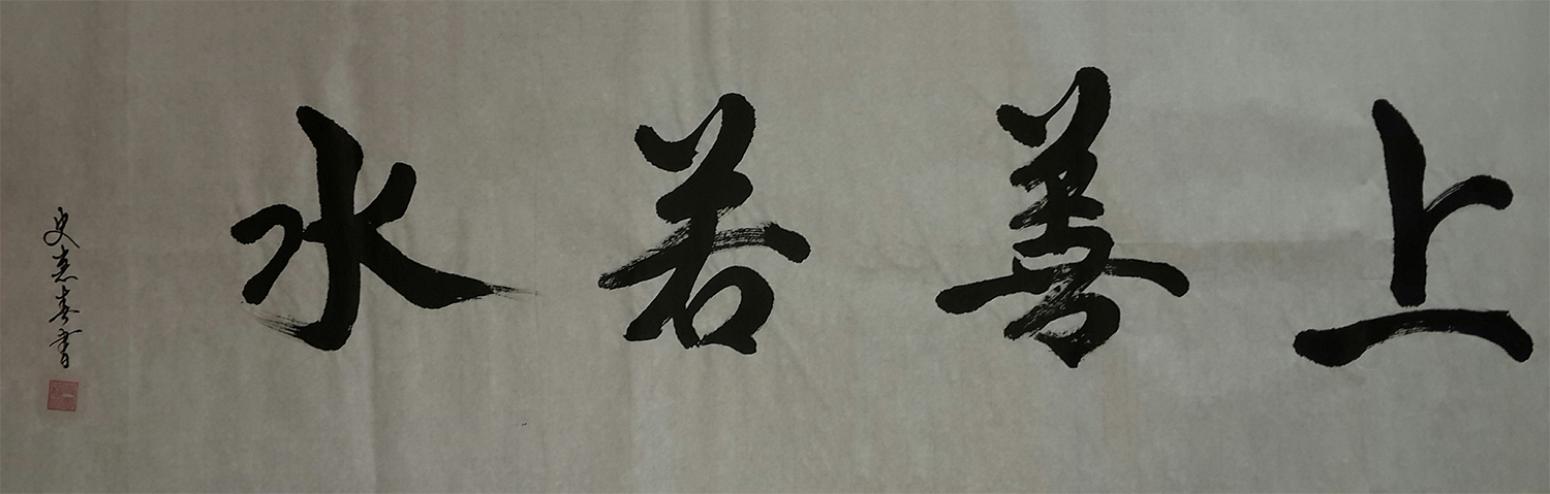 史惠春书法作品《【上善若水】作者史惠春》【图0】
