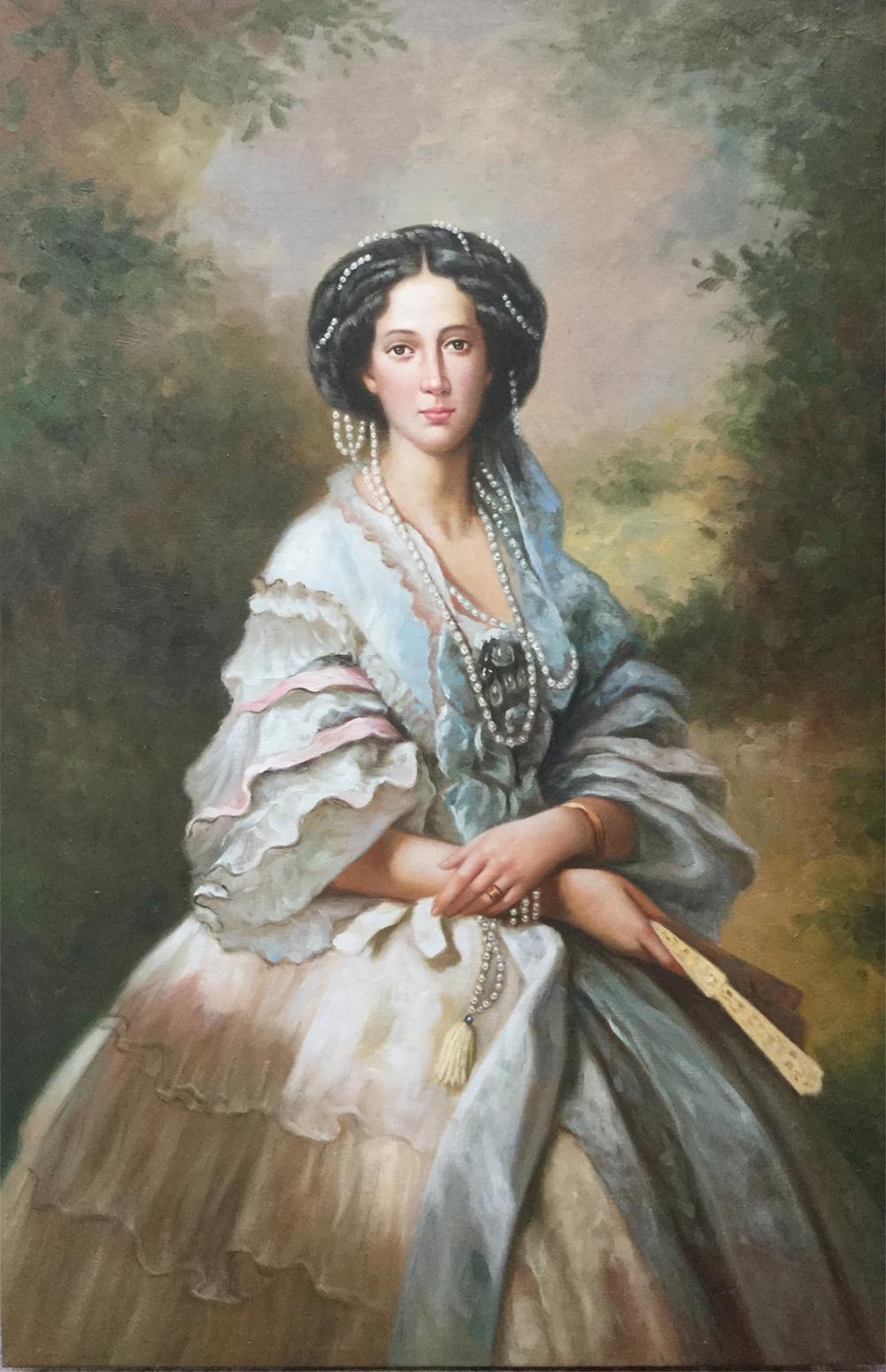 朱世想油画作品《【古典】作者朱世想 临摹》【图0】