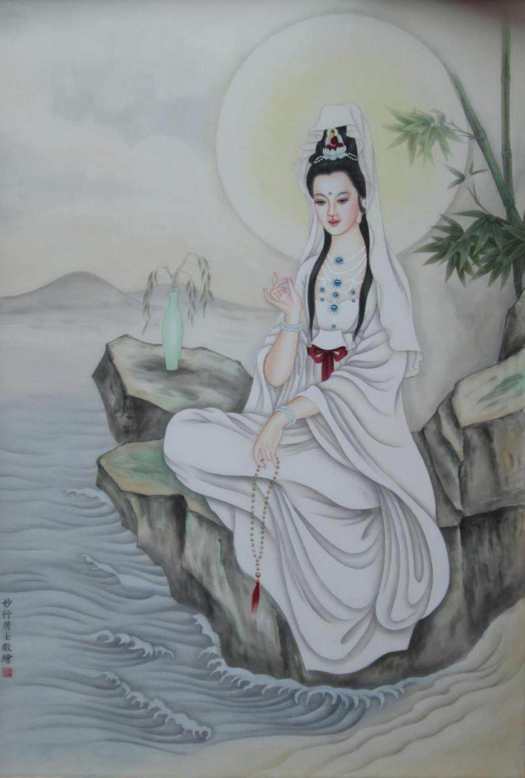 赖梅凤国画作品《【妙行居士7】作者赖梅凤》【图0】