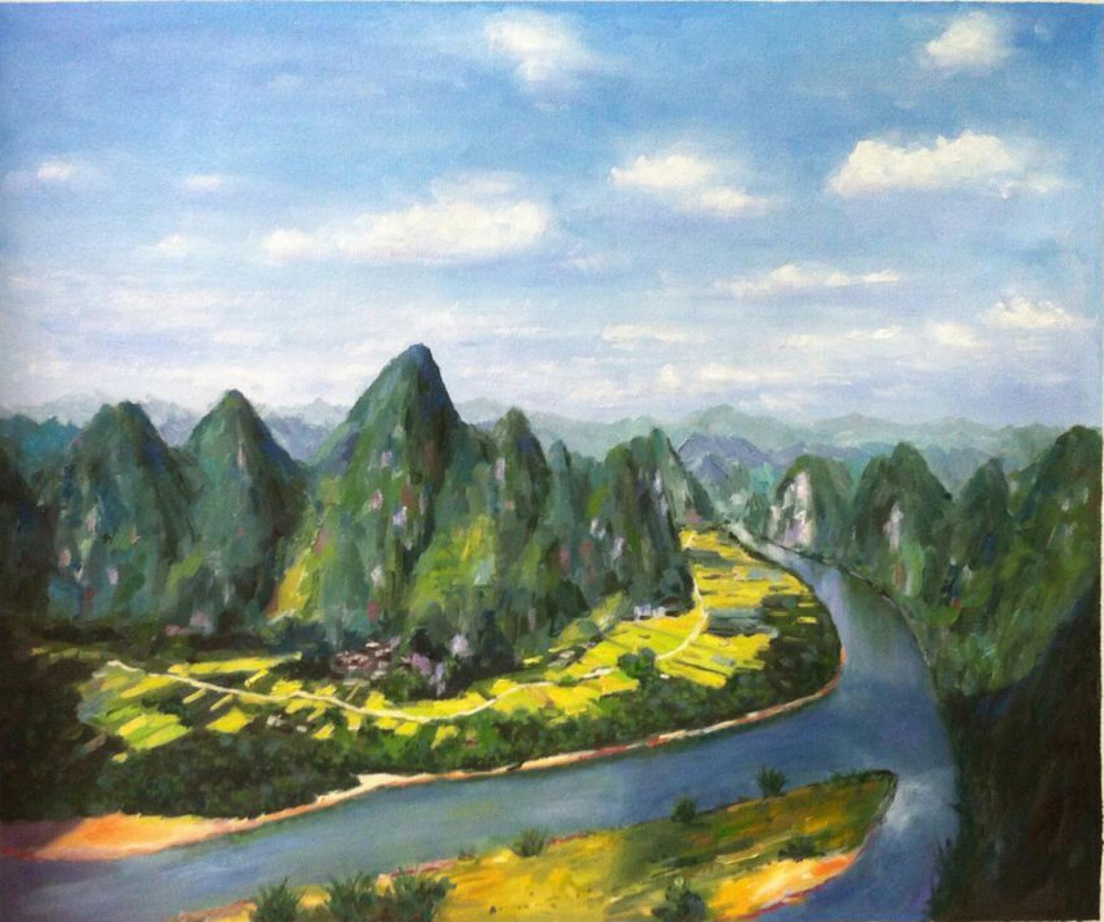 凌振宁油画作品《【油画01】作者凌振宁 临摹》【图0】