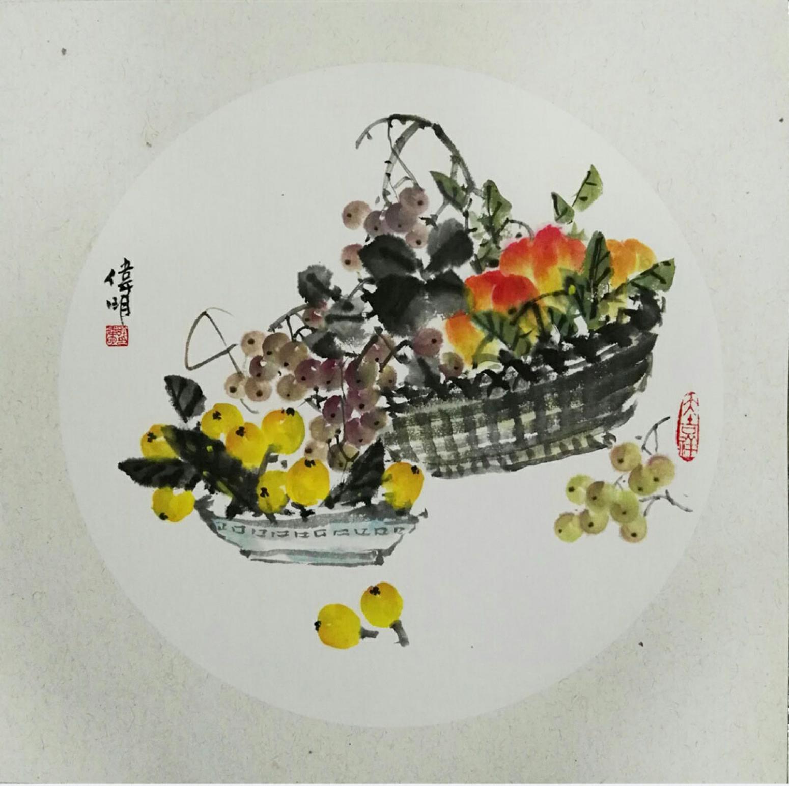 许伟明国画作品《【清夏】作者许伟明》【图0】