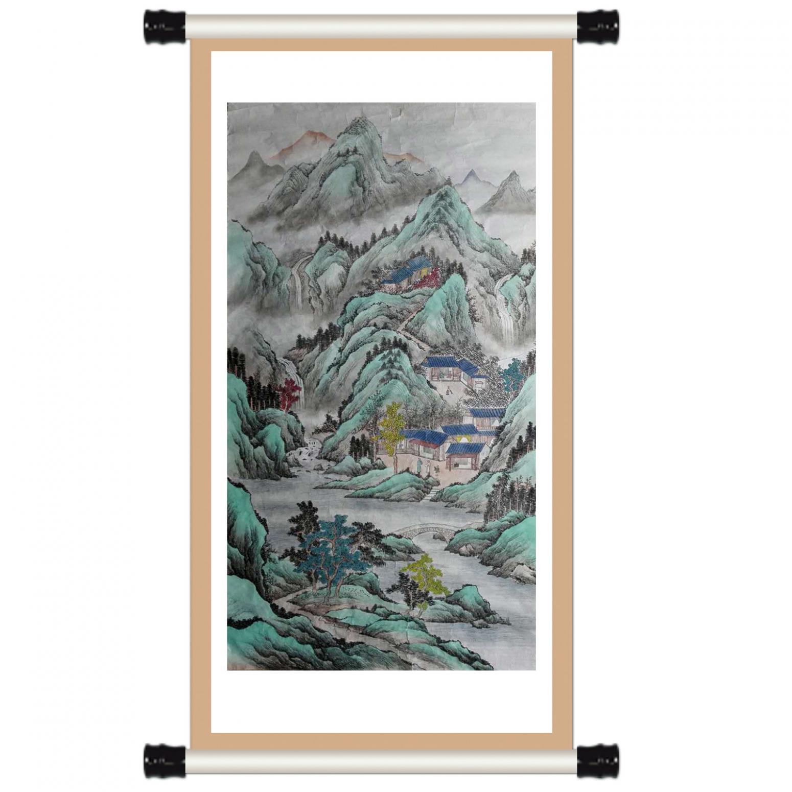 陈奇培国画作品《【相依为邻】作者陈奇培 临摹》【图1】