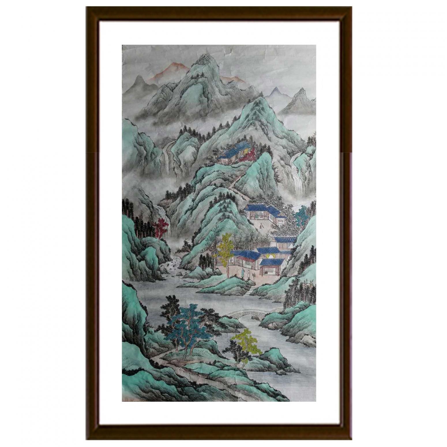 陈奇培国画作品《【相依为邻】作者陈奇培 临摹》【图2】