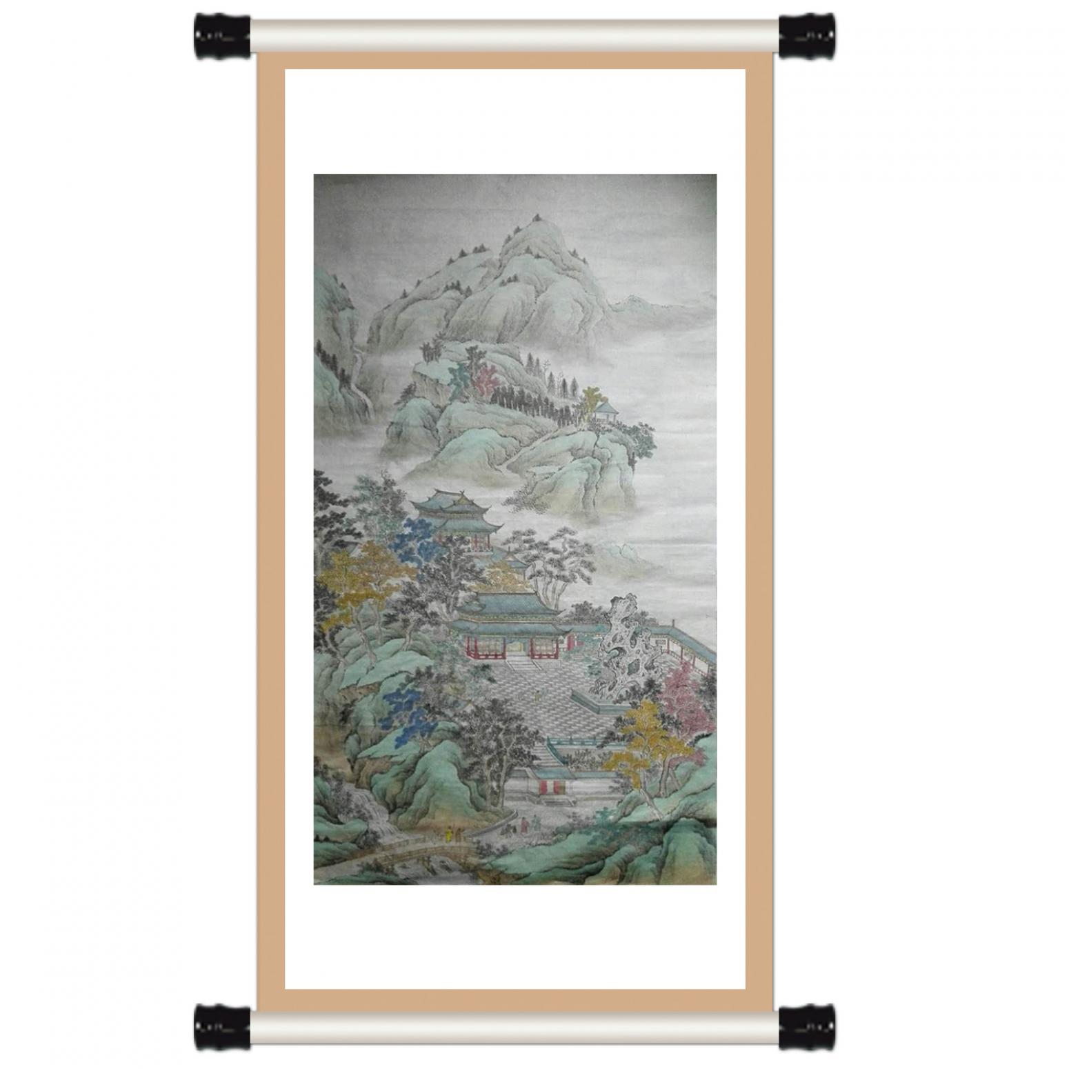 陈奇培国画作品《【琼楼玉宇】作者陈奇培 临摹》【图1】