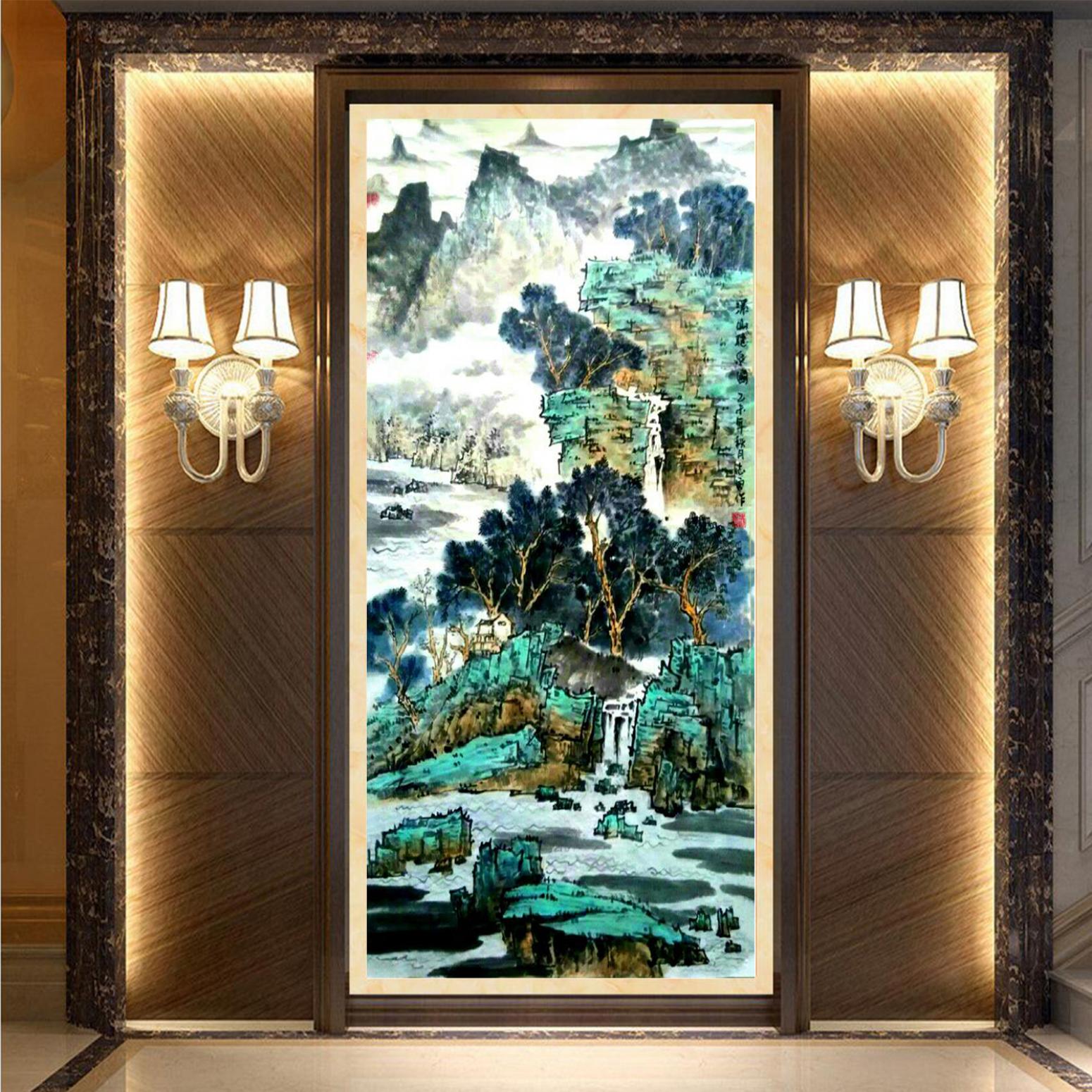 何志勇国画作品《【财源广进】作者何志勇》【图3】