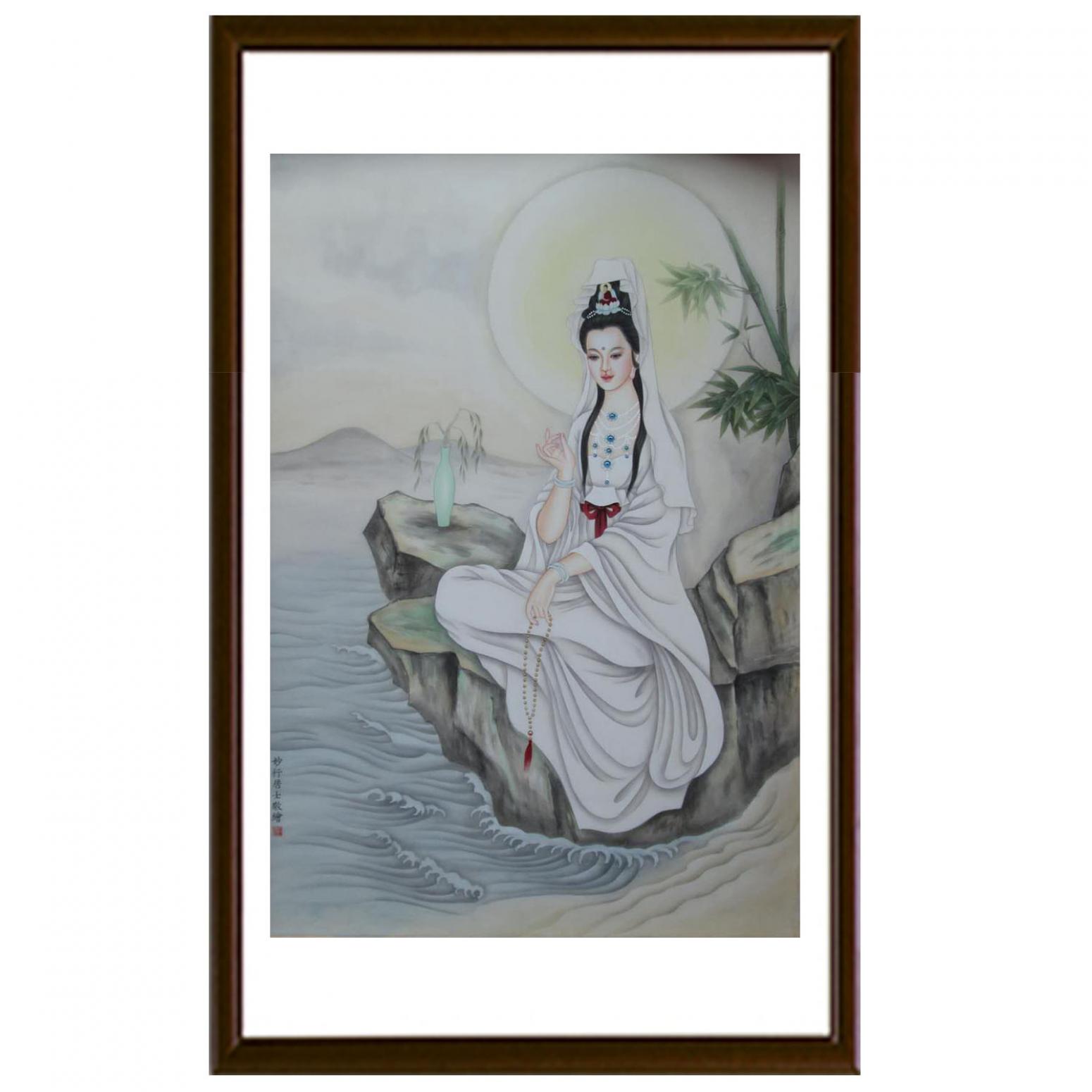 赖梅凤国画作品《【妙行居士7】作者赖梅凤》【图3】