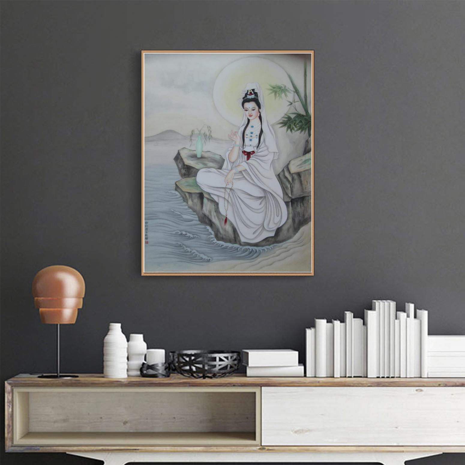 赖梅凤国画作品《【妙行居士7】作者赖梅凤》【图4】