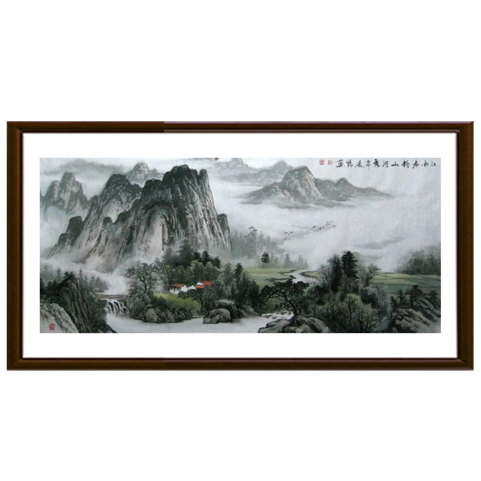 赵振科国画作品《【山水6】作者赵振科》【图2】