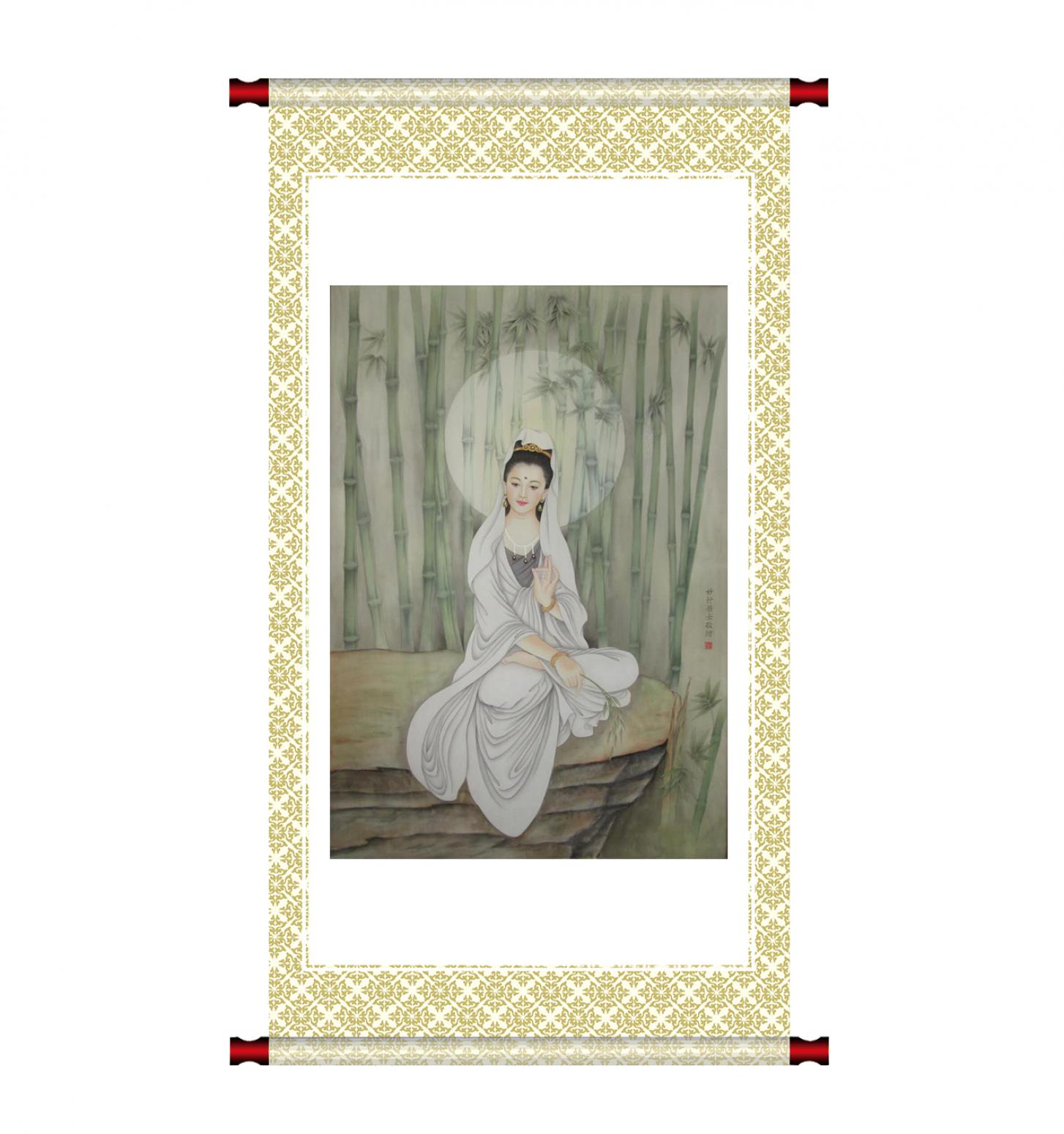 赖梅凤国画作品《【妙行居士9】作者赖梅凤》【图1】