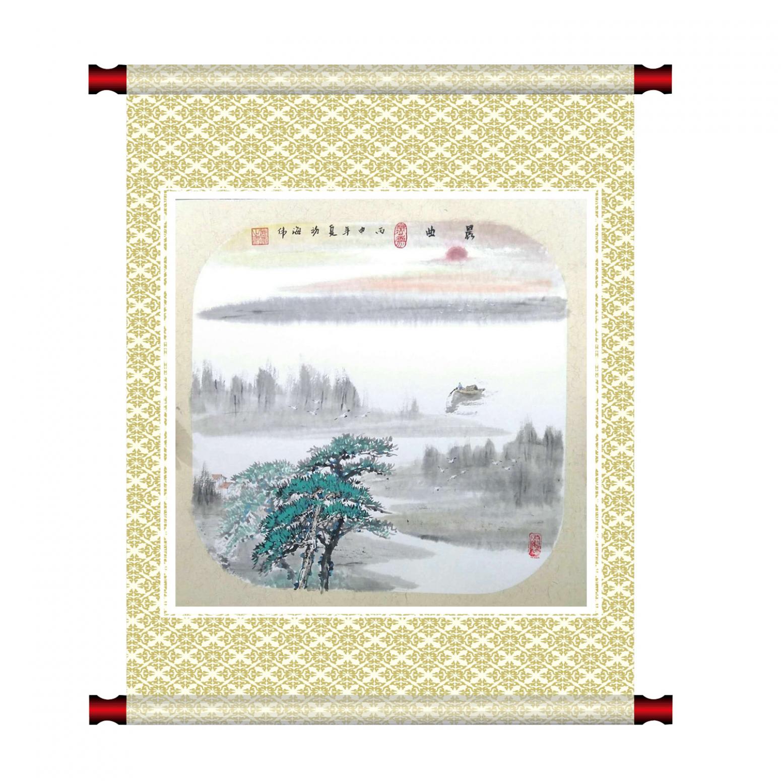 马海伟国画作品《【昆曲】作者马海伟》【图1】