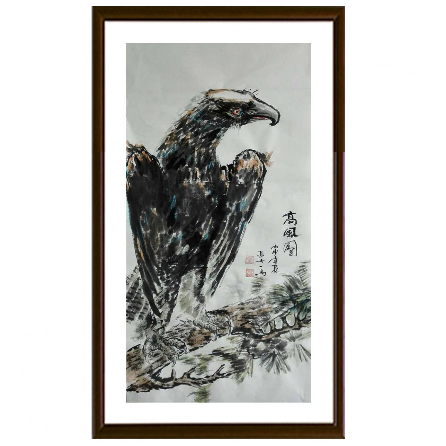 邵西安国画作品《【高风图】作者邵西安》【图2】