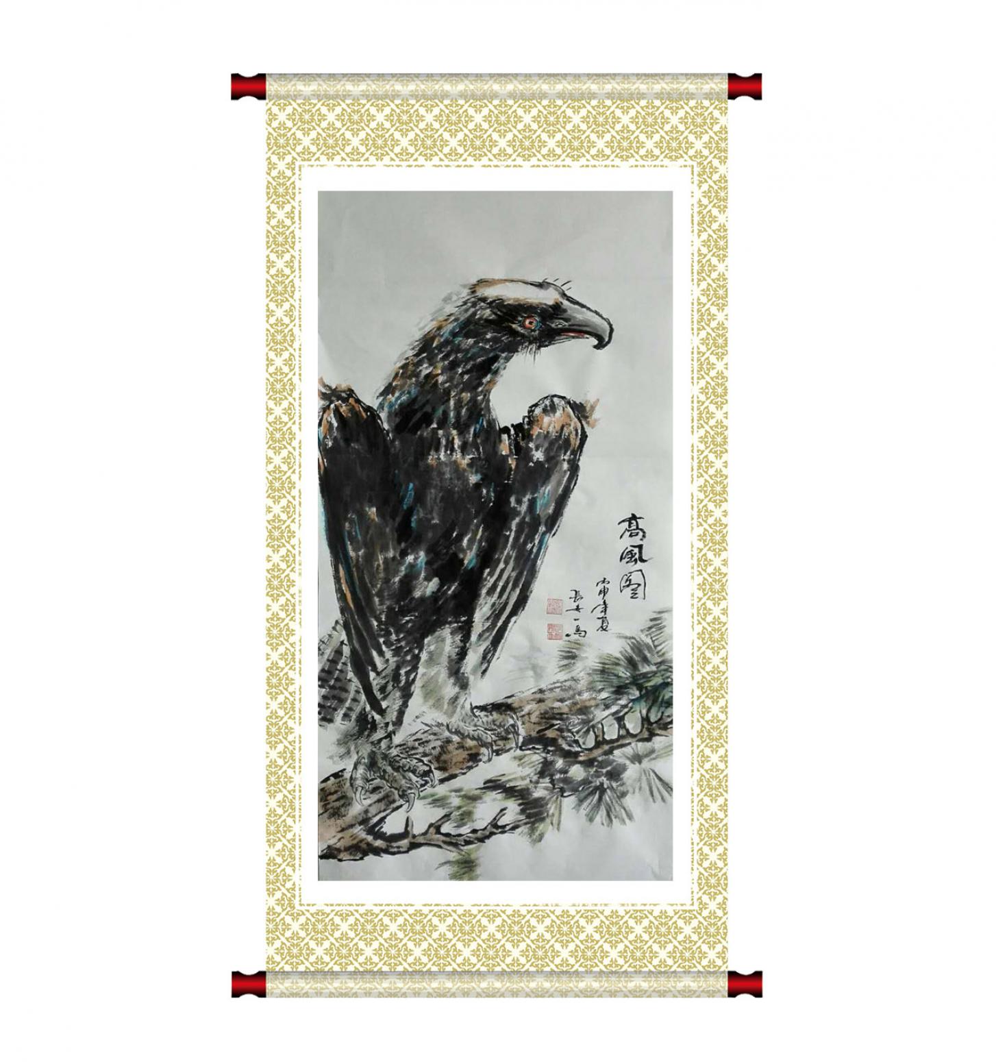 邵西安国画作品《【高风图】作者邵西安》【图1】