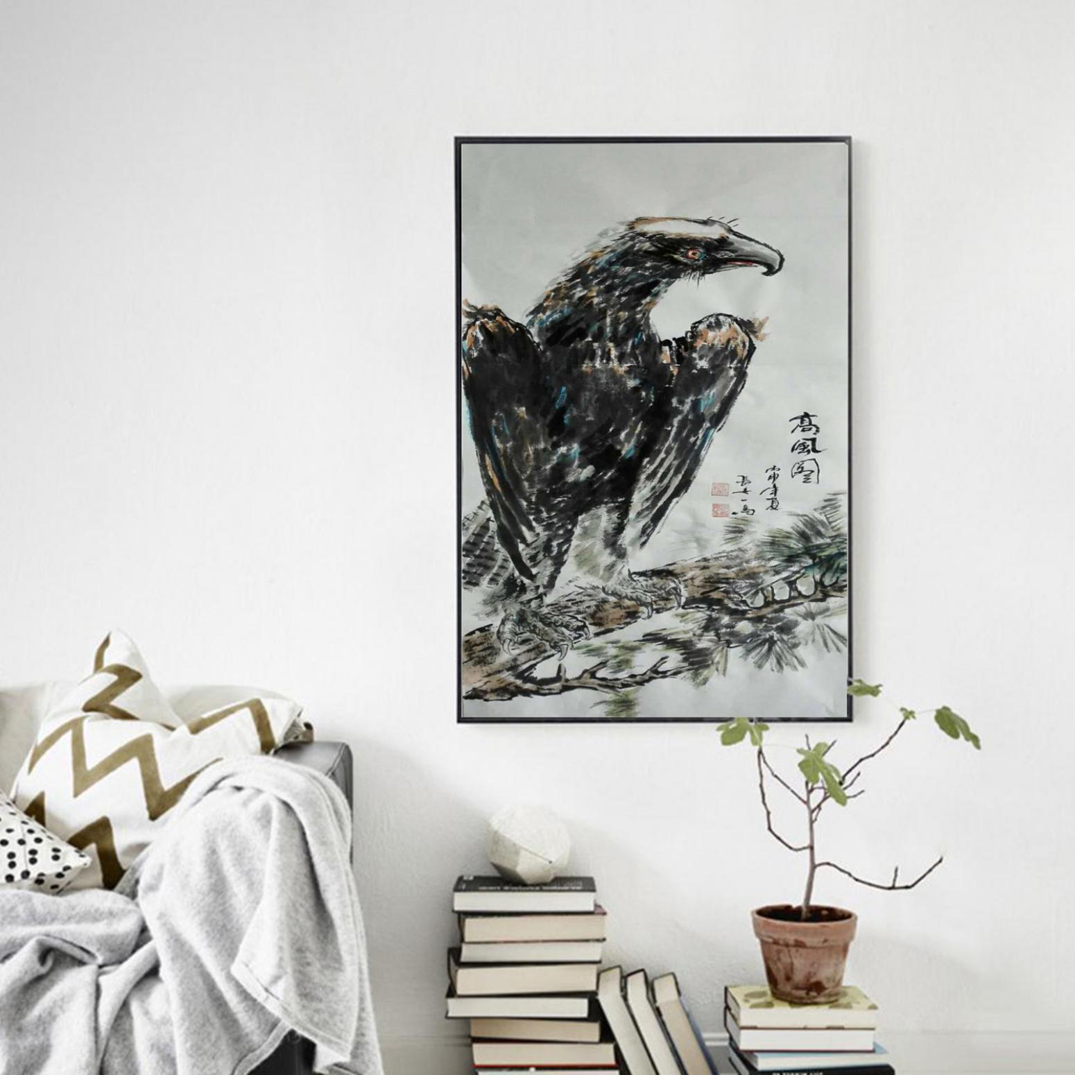 邵西安国画作品《【高风图】作者邵西安》【图3】