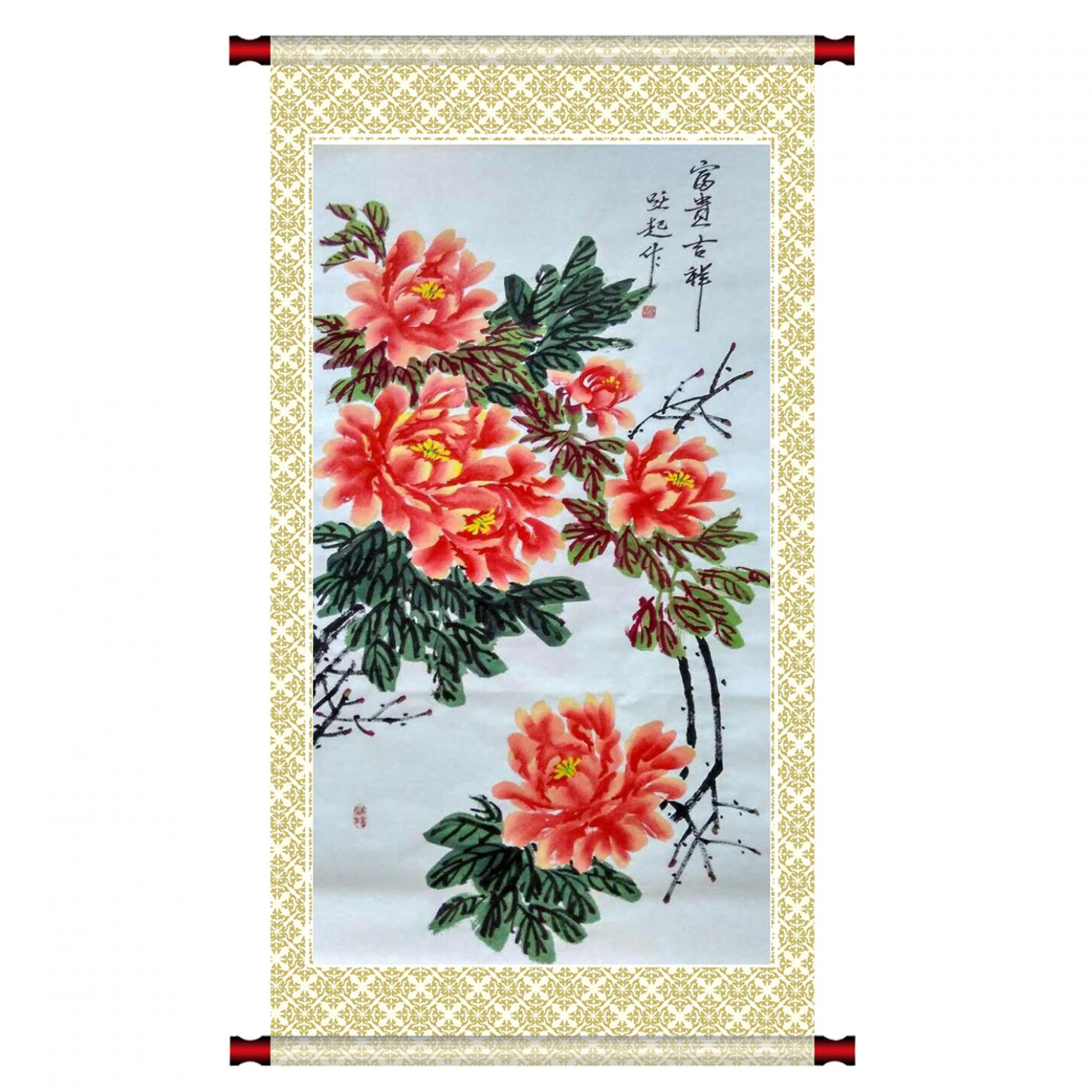 何跃起国画作品《【花鸟3】作者何跃起》【图1】