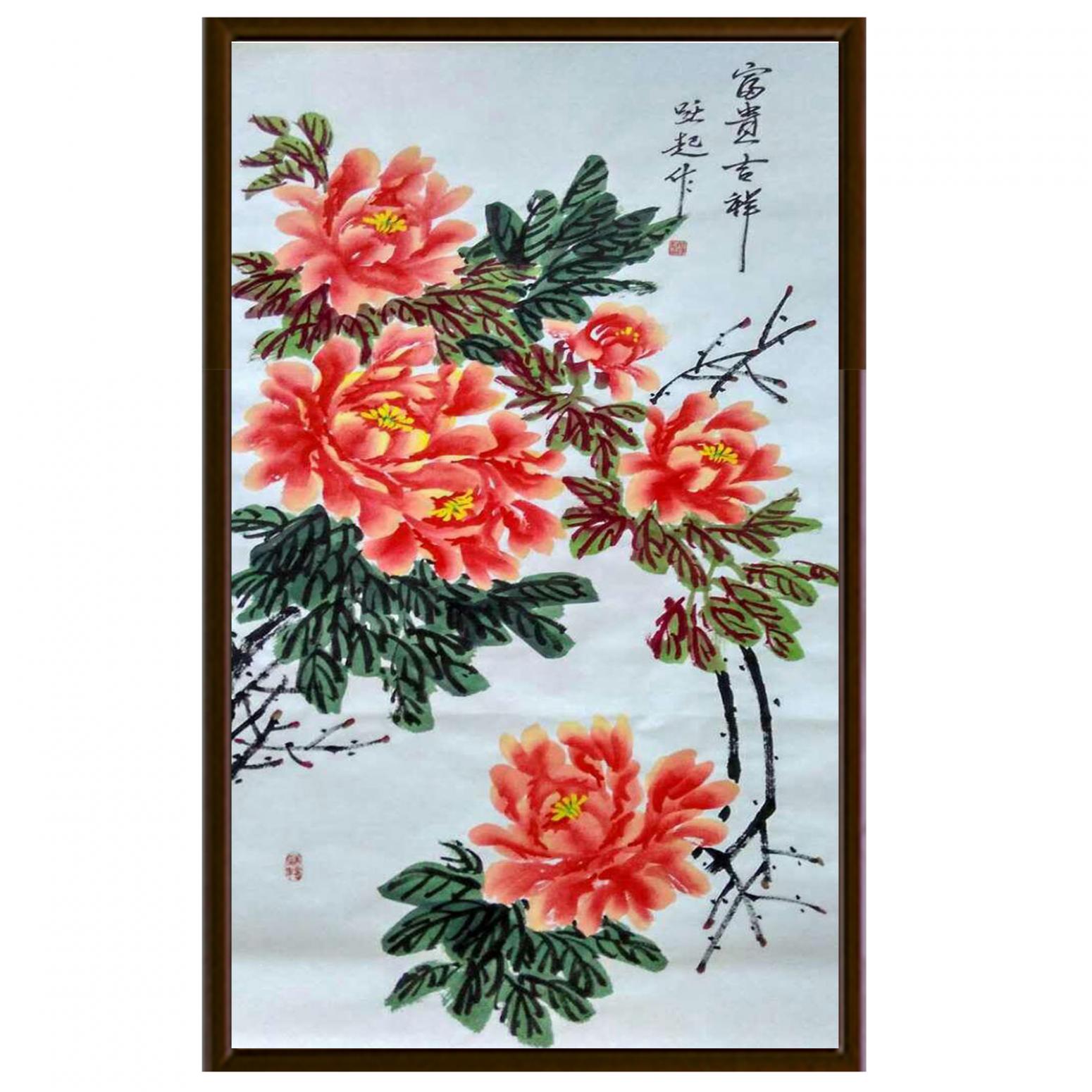 何跃起国画作品《【花鸟3】作者何跃起》【图2】