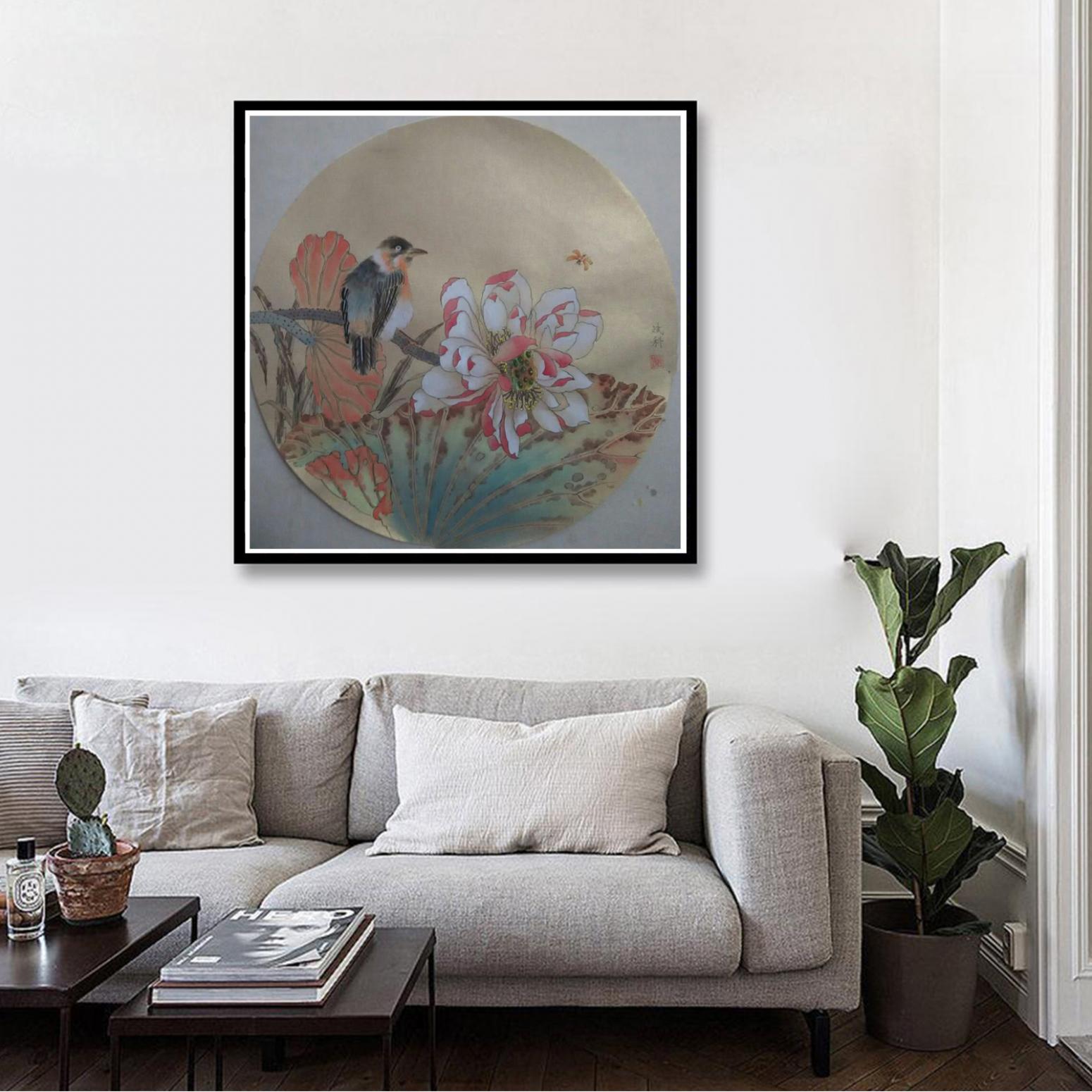 傅斌科国画作品《【莲】作者傅斌科》【图3】