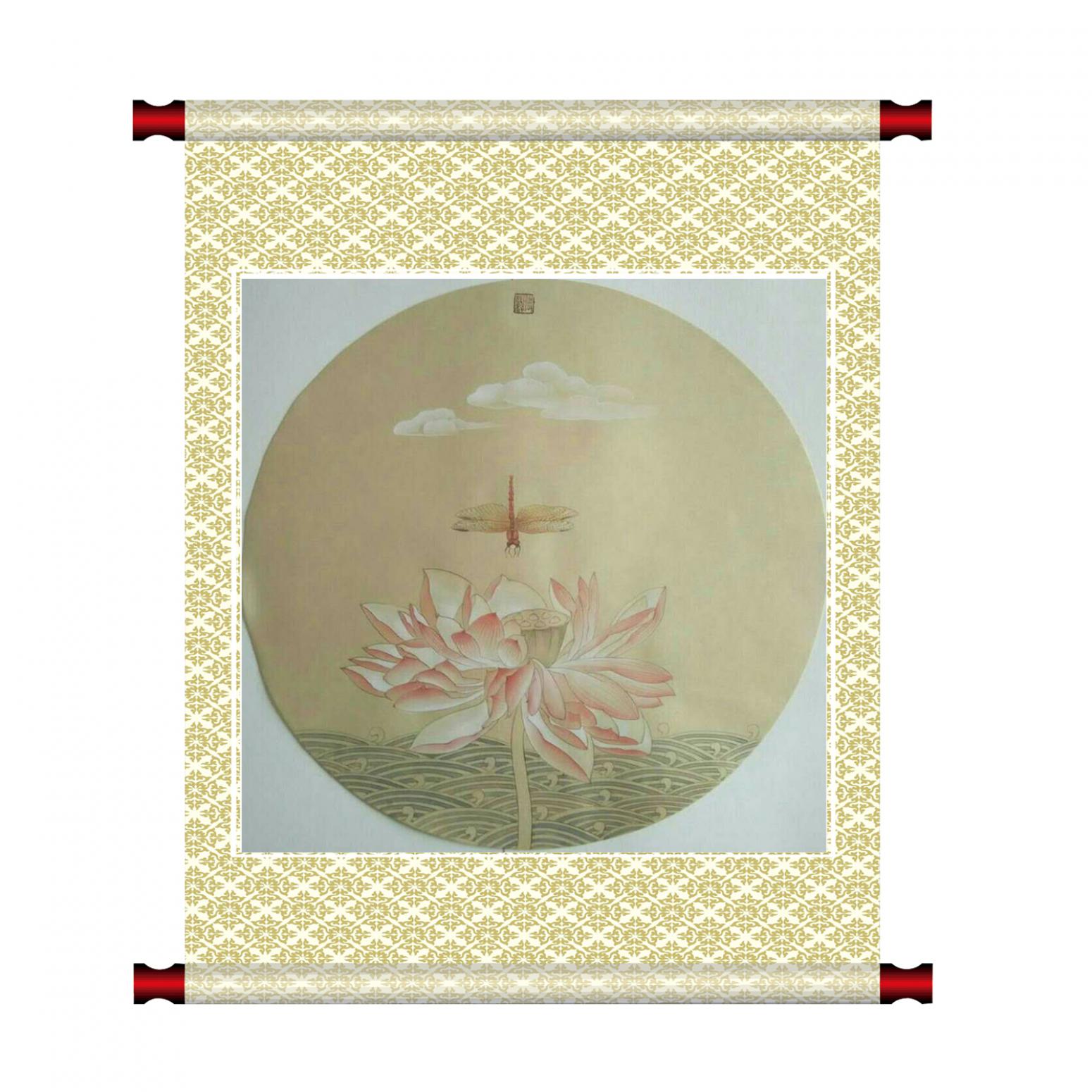 傅斌科国画作品《【莲】作者傅斌科》【图1】