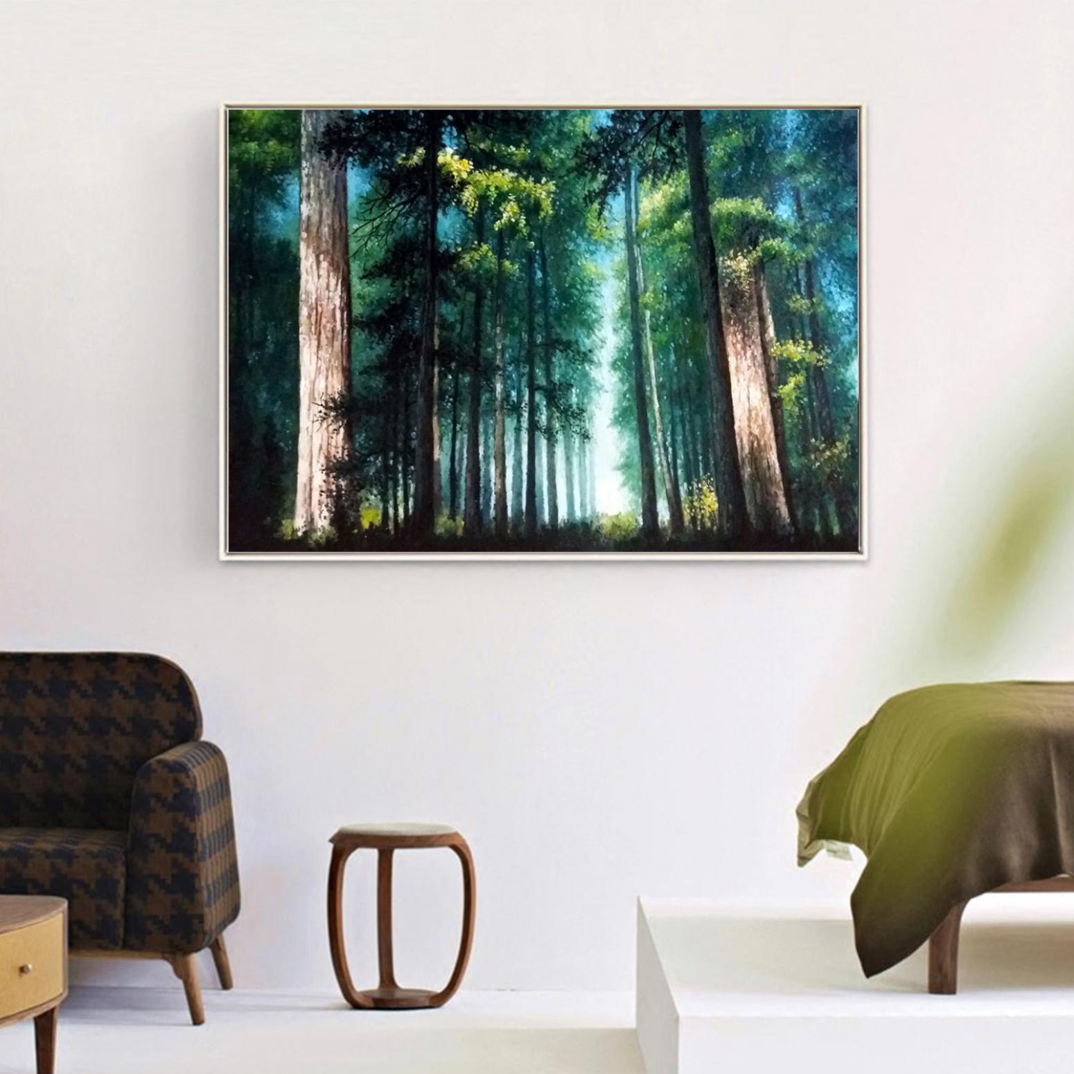 高剑峰油画作品《【晨曦】作者高剑峰》【图3】