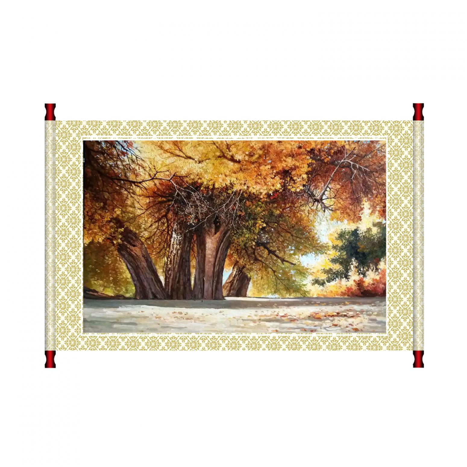 高剑峰油画作品《【胡杨林】作者高剑峰》【图1】