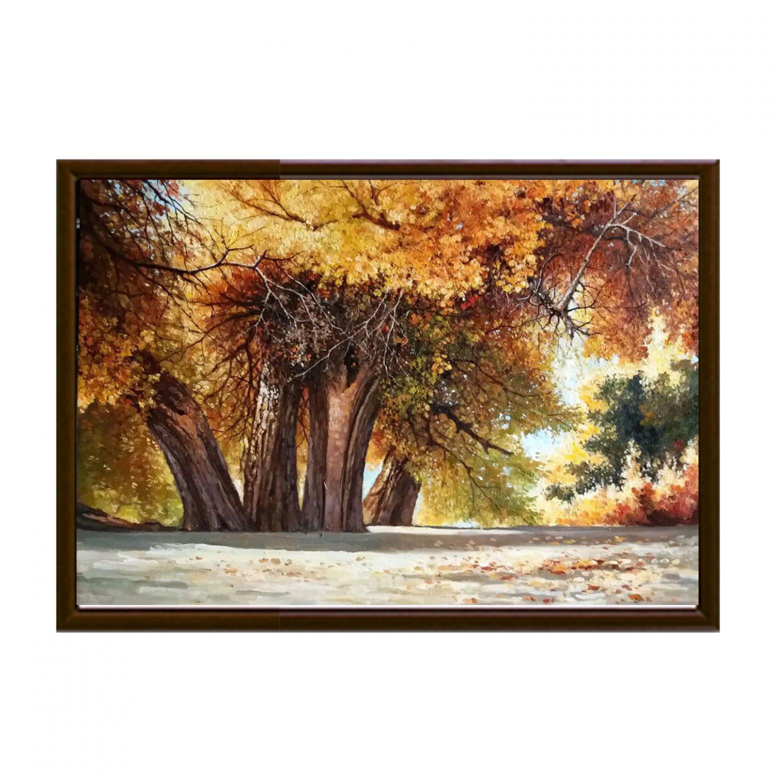 高剑峰油画作品《【胡杨林】作者高剑峰》【图2】