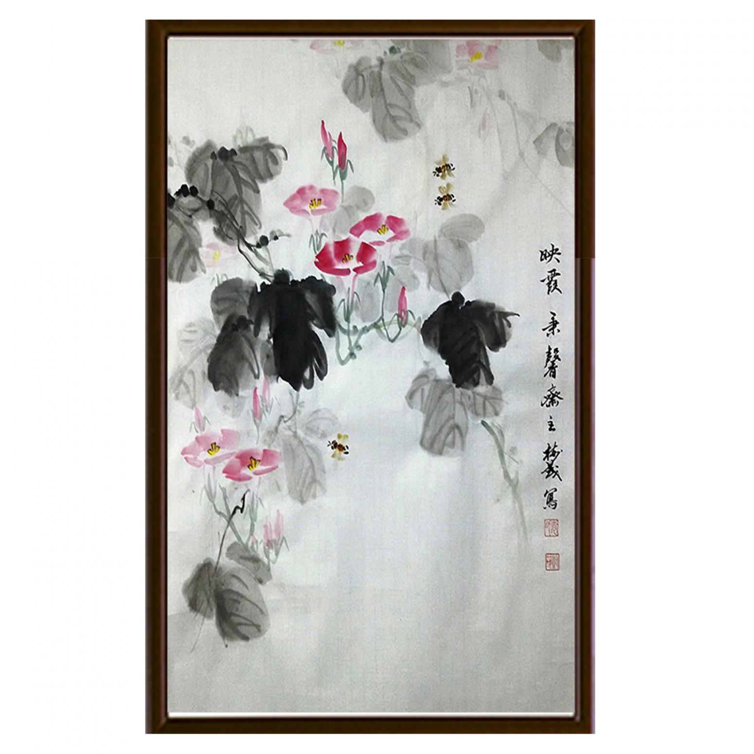 袁树茂国画作品《【映霞】作者袁树茂》【图2】