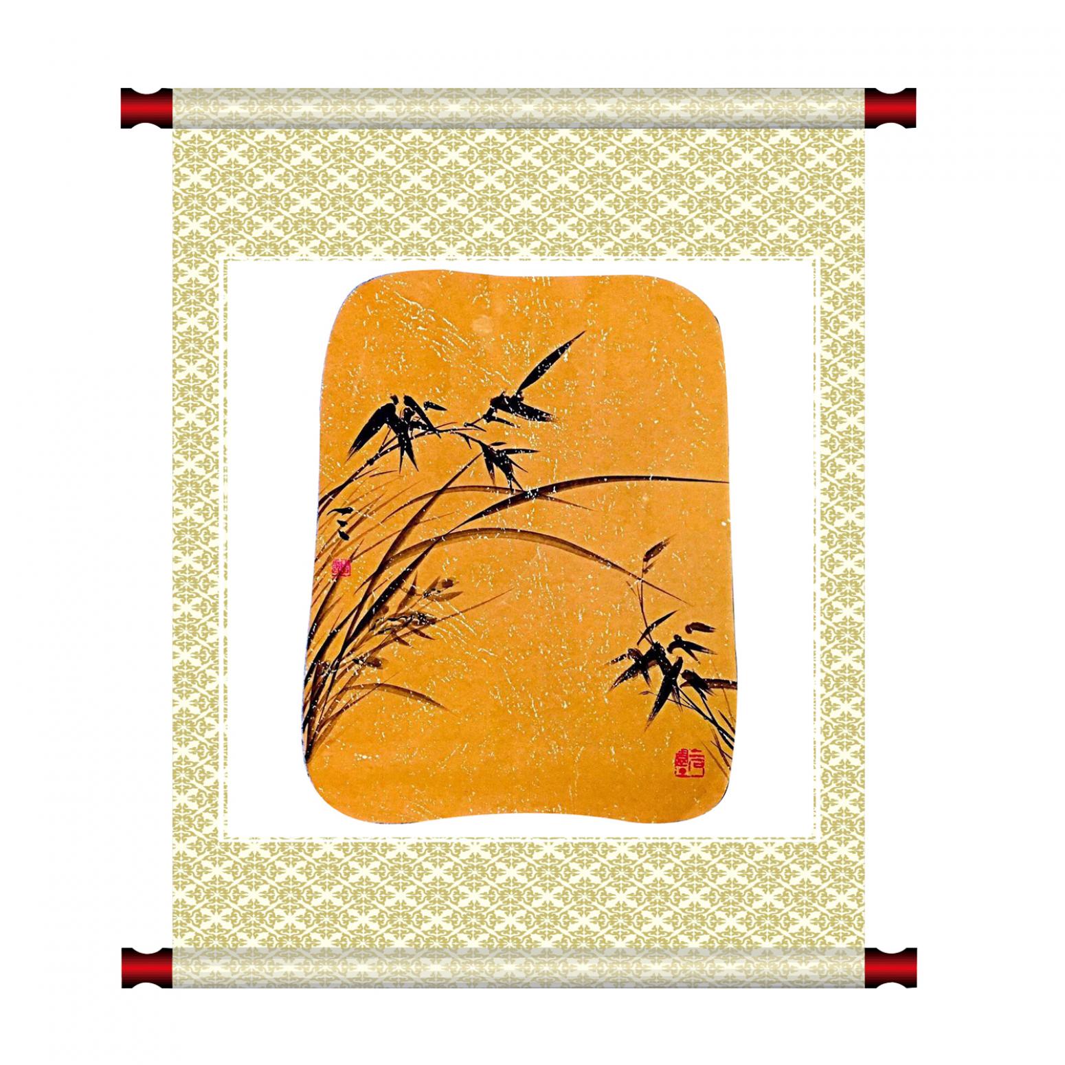 周牧天国画作品《【山水】作者周牧天》【图1】