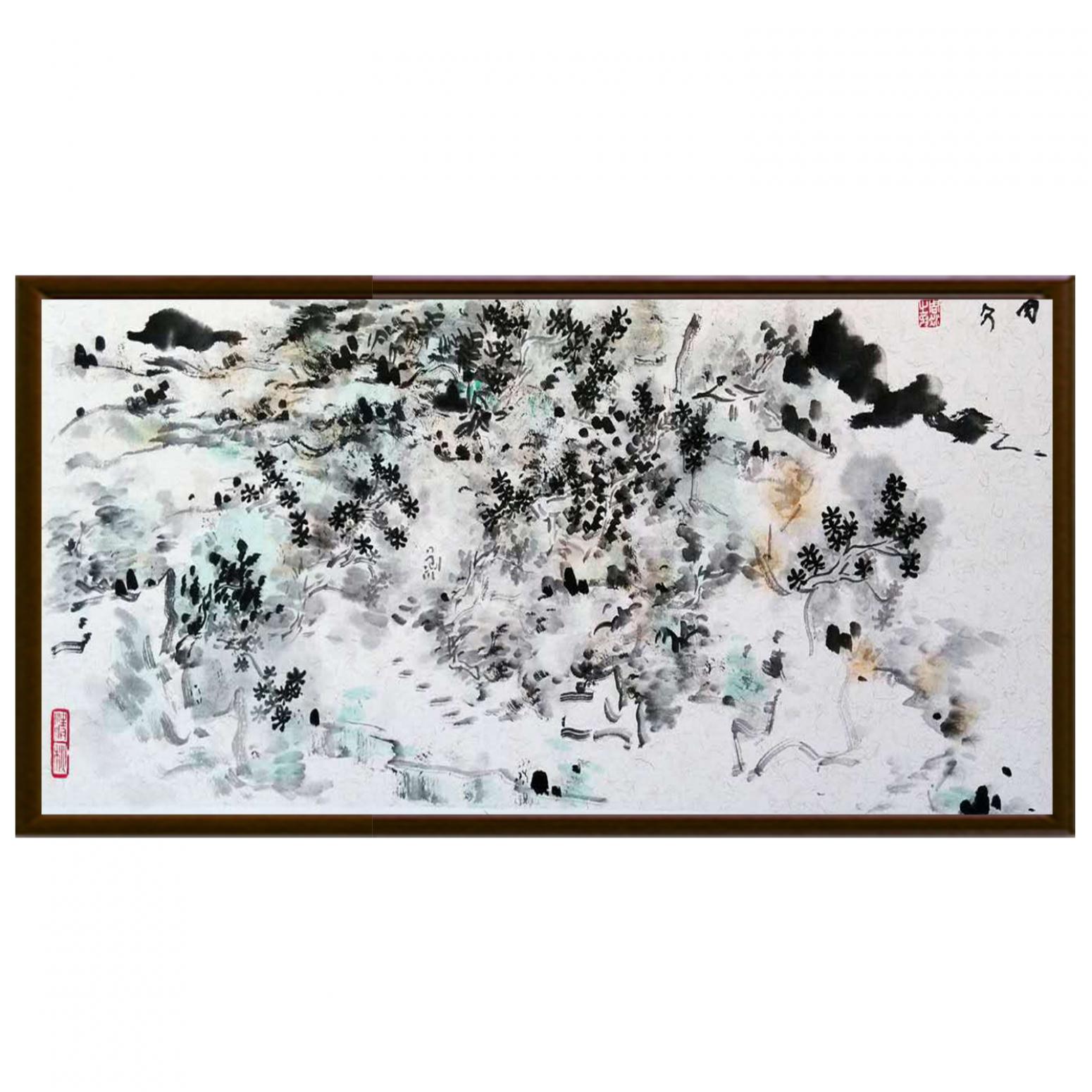 周现宏国画作品《【无名 硬卡纸】作者周现宏》【图2】