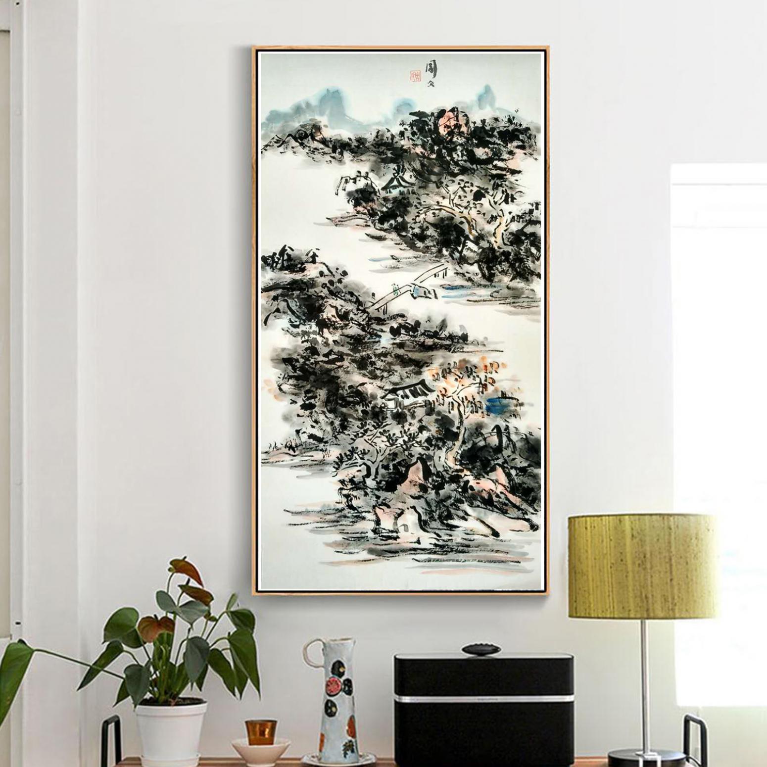 周现宏国画作品《【互通有无】作者周现宏》【图3】