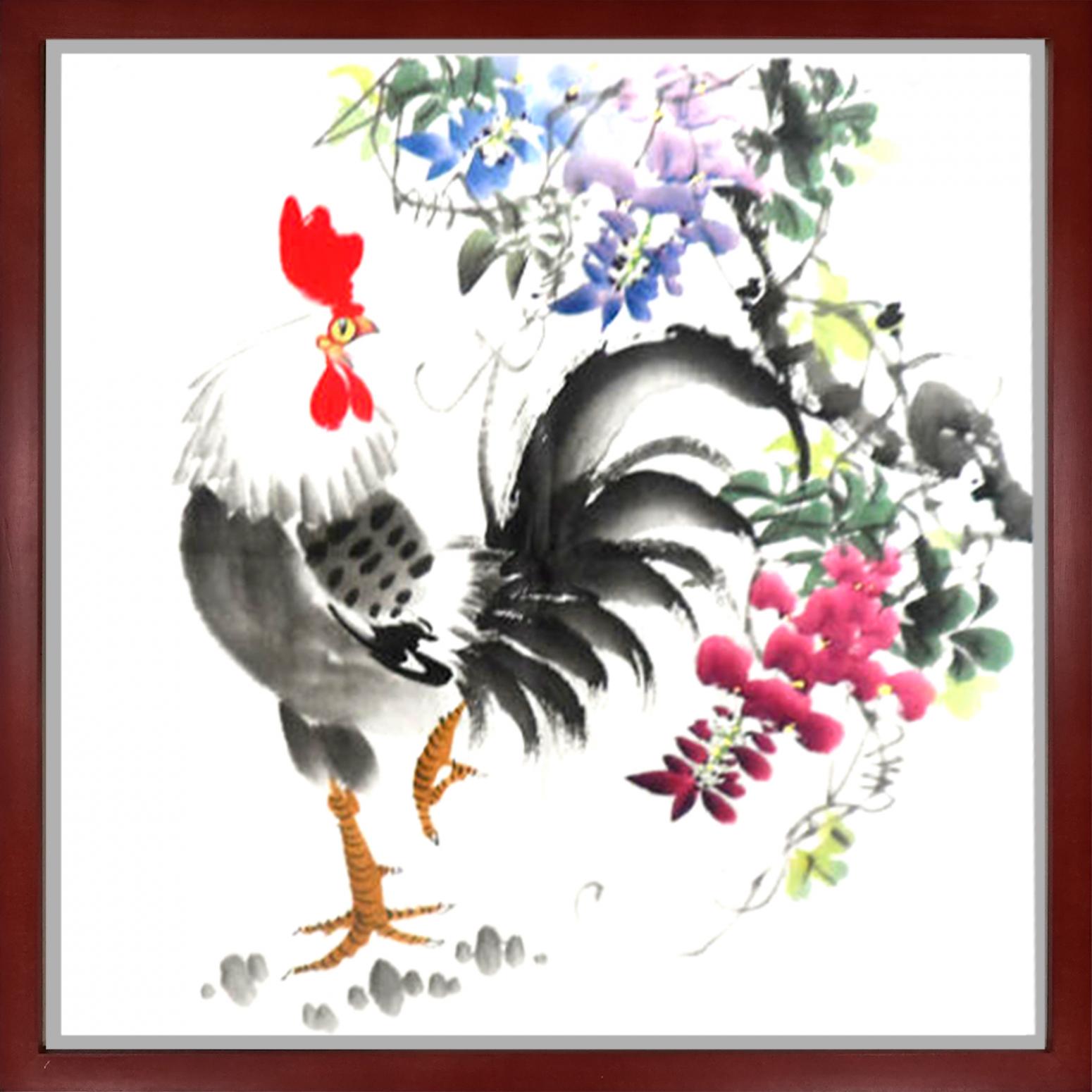 朱德宾国画作品《【大吉利2】作者朱德宾》【图1】