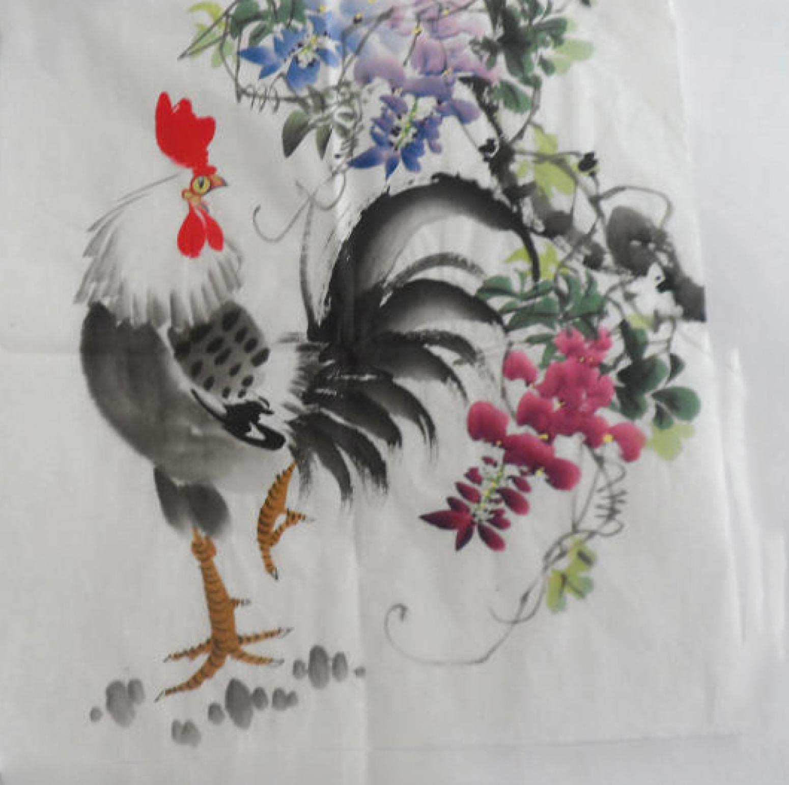 朱德宾国画作品《【大吉利2】作者朱德宾》【图0】