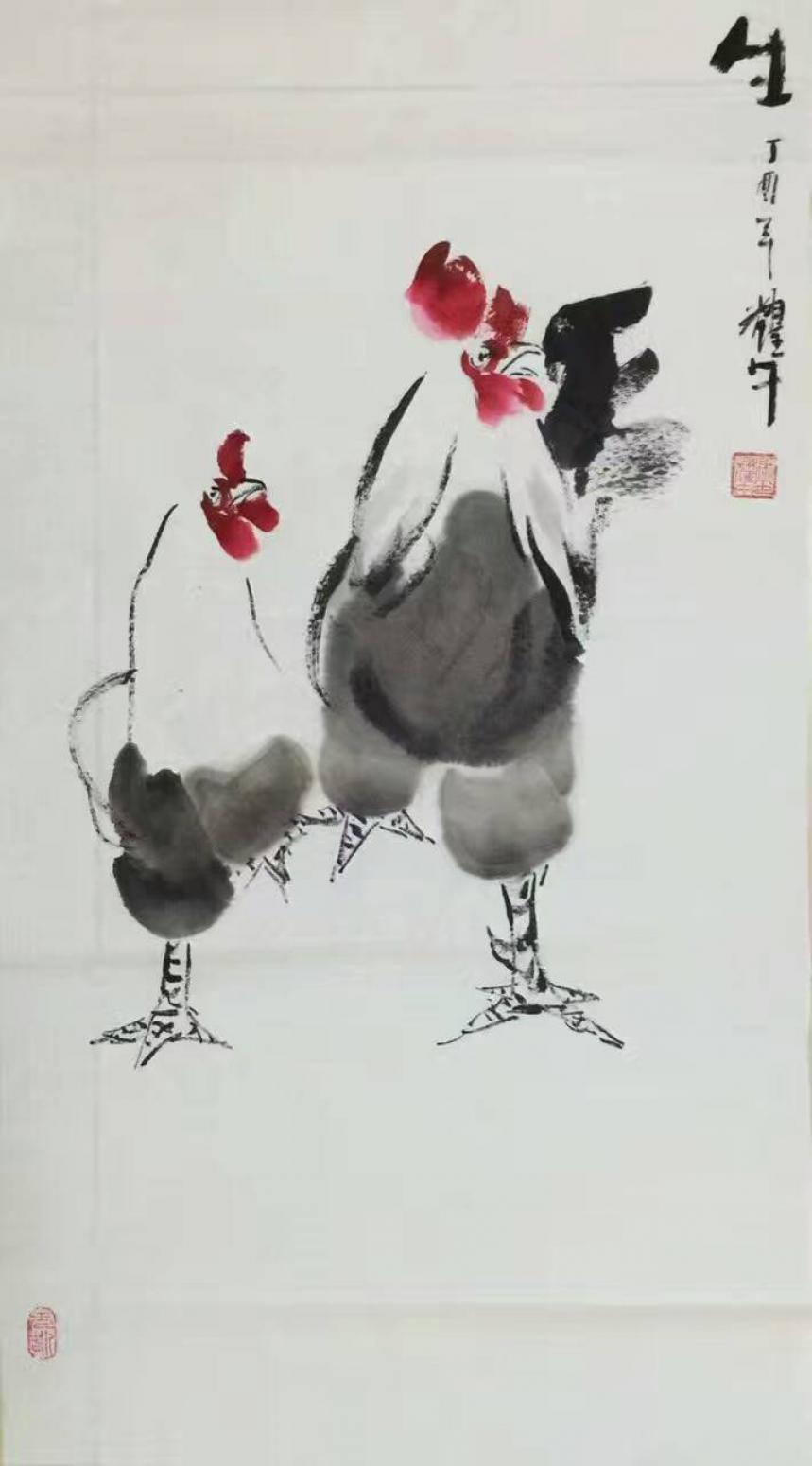 冯耀午国画作品《【生机勃勃4】作者冯耀午》【图0】