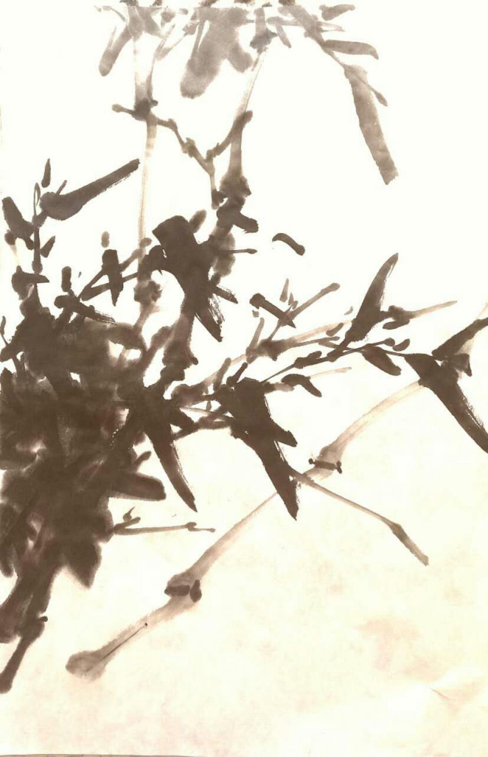 任清宇国画作品《【竹报平安2】作者任清宇》【图0】