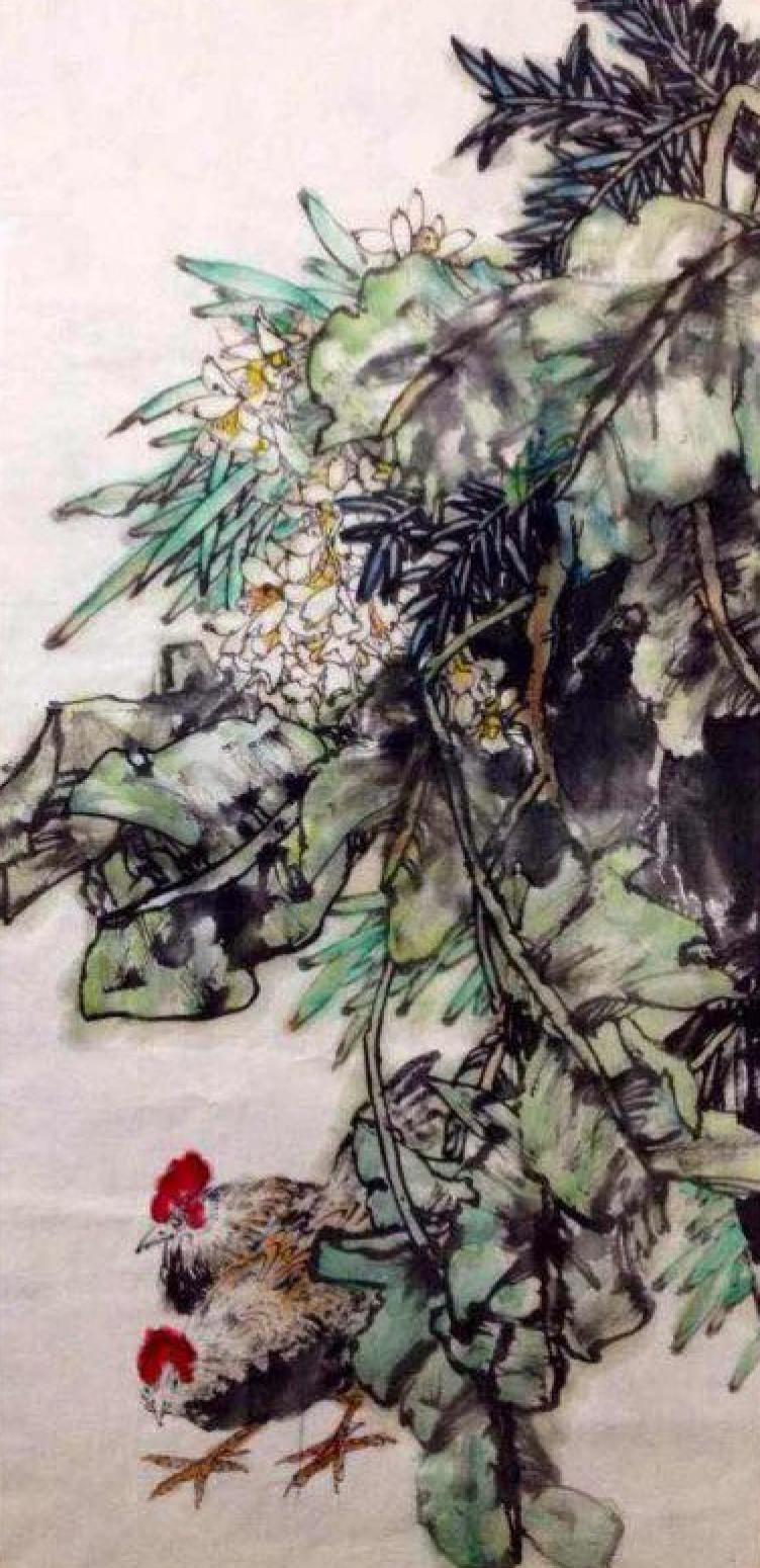 任清宇国画作品《【吉祥如意】作者任清宇》【图0】