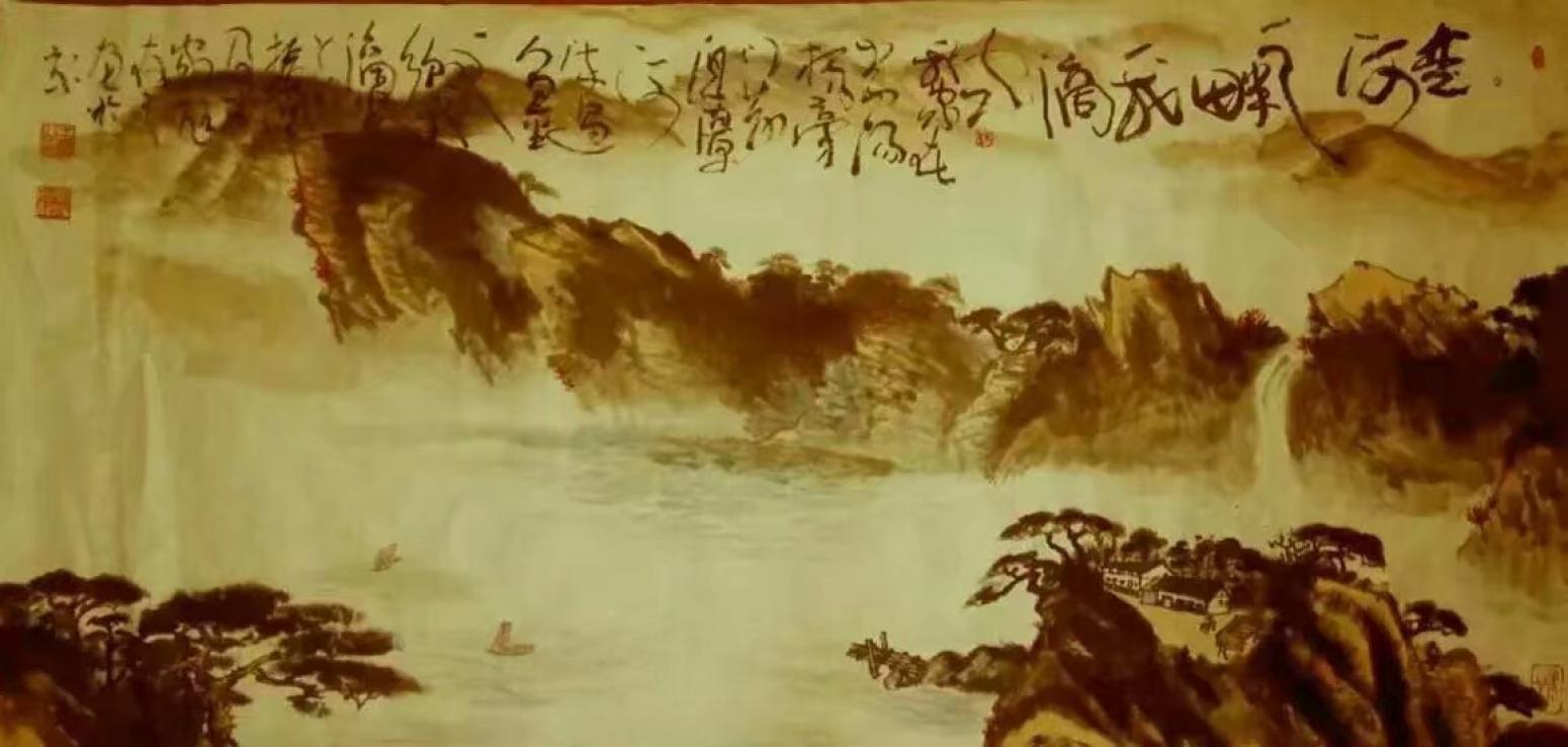 王福山国画作品《山水花鸟飞禽走兽》【图30】