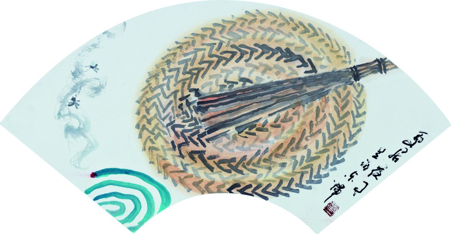 黄东辉国画作品《【夏居夜事】作者.黄东辉》【图0】