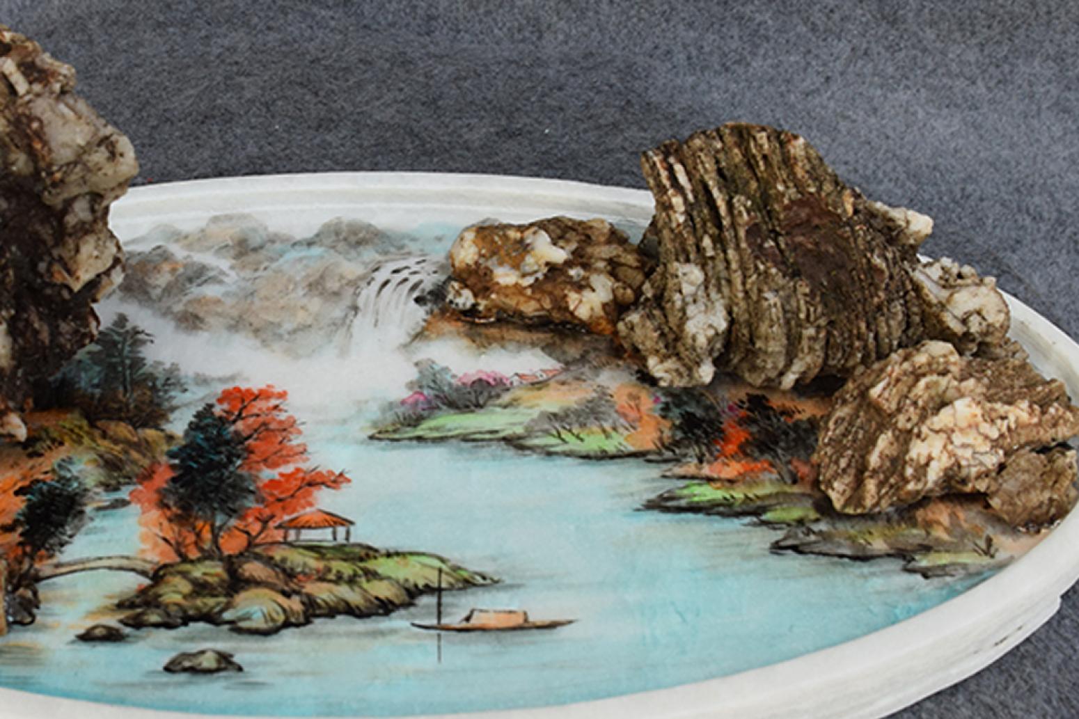 杨增超国画作品《杨增超意境式盆景》【图1】