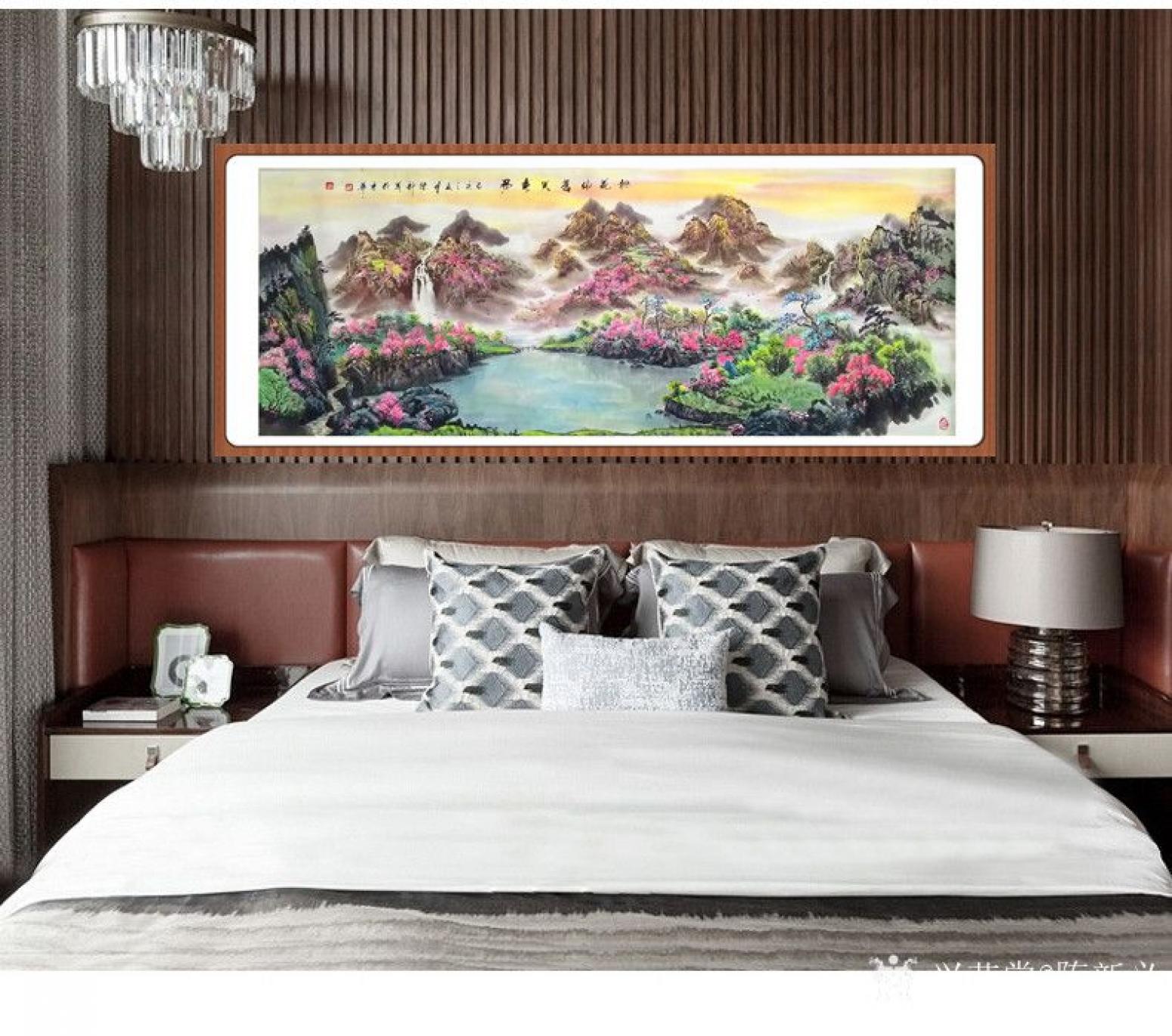 陈新义国画作品《桃花依旧笑春风》【图2】