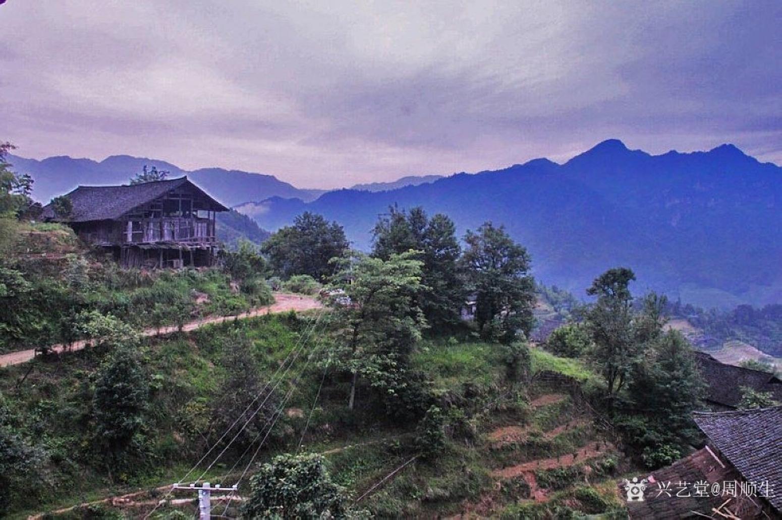 周顺生国画作品《春韵图》【图1】