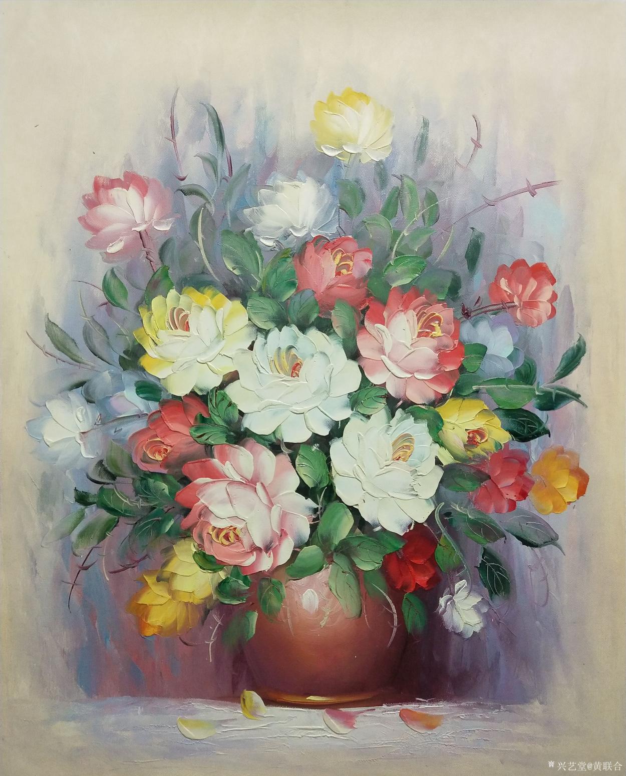 黄联合油画作品《原创油画》【图4】