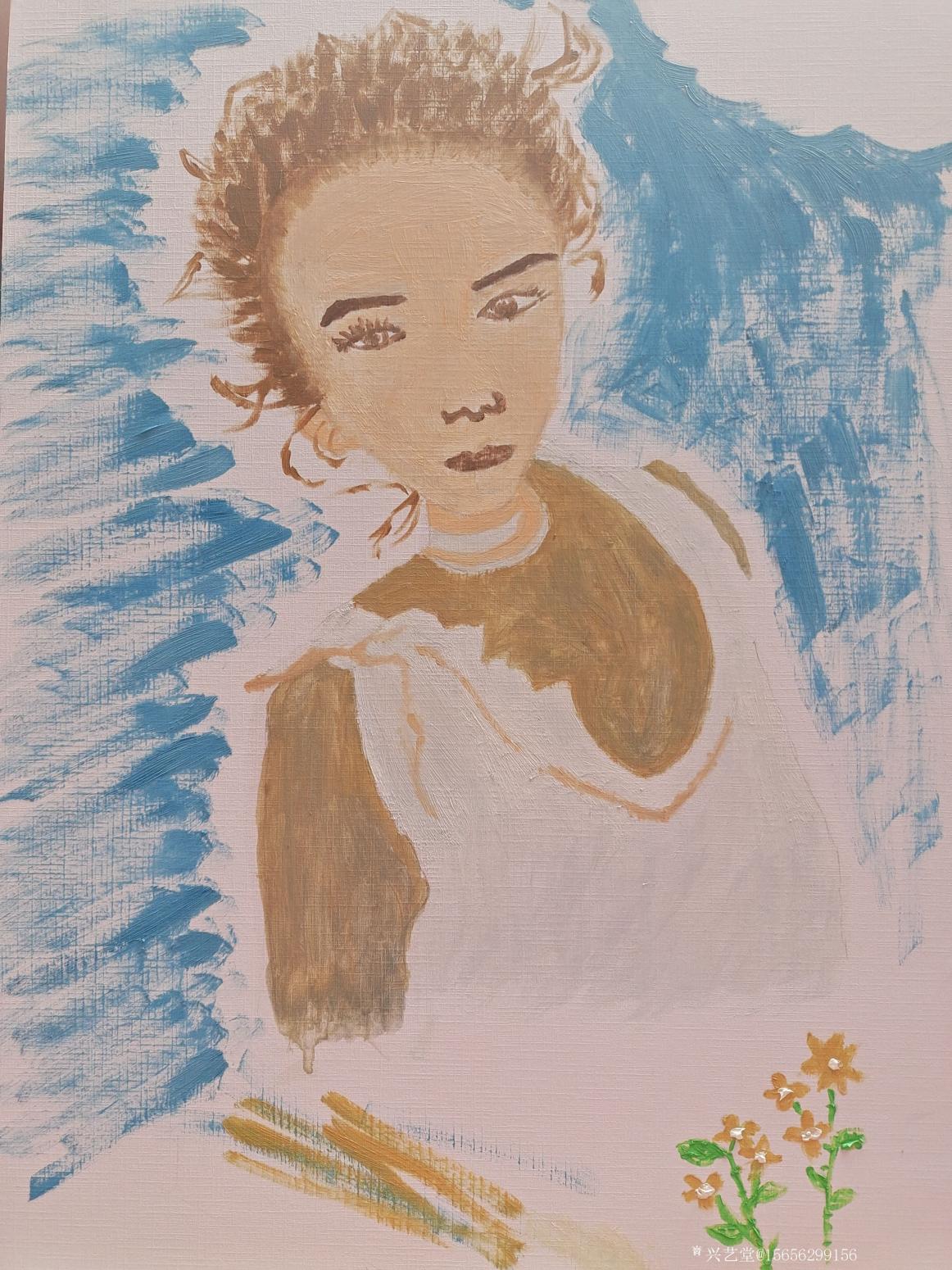 15656299156油画作品《张蕾的油画》【图4】